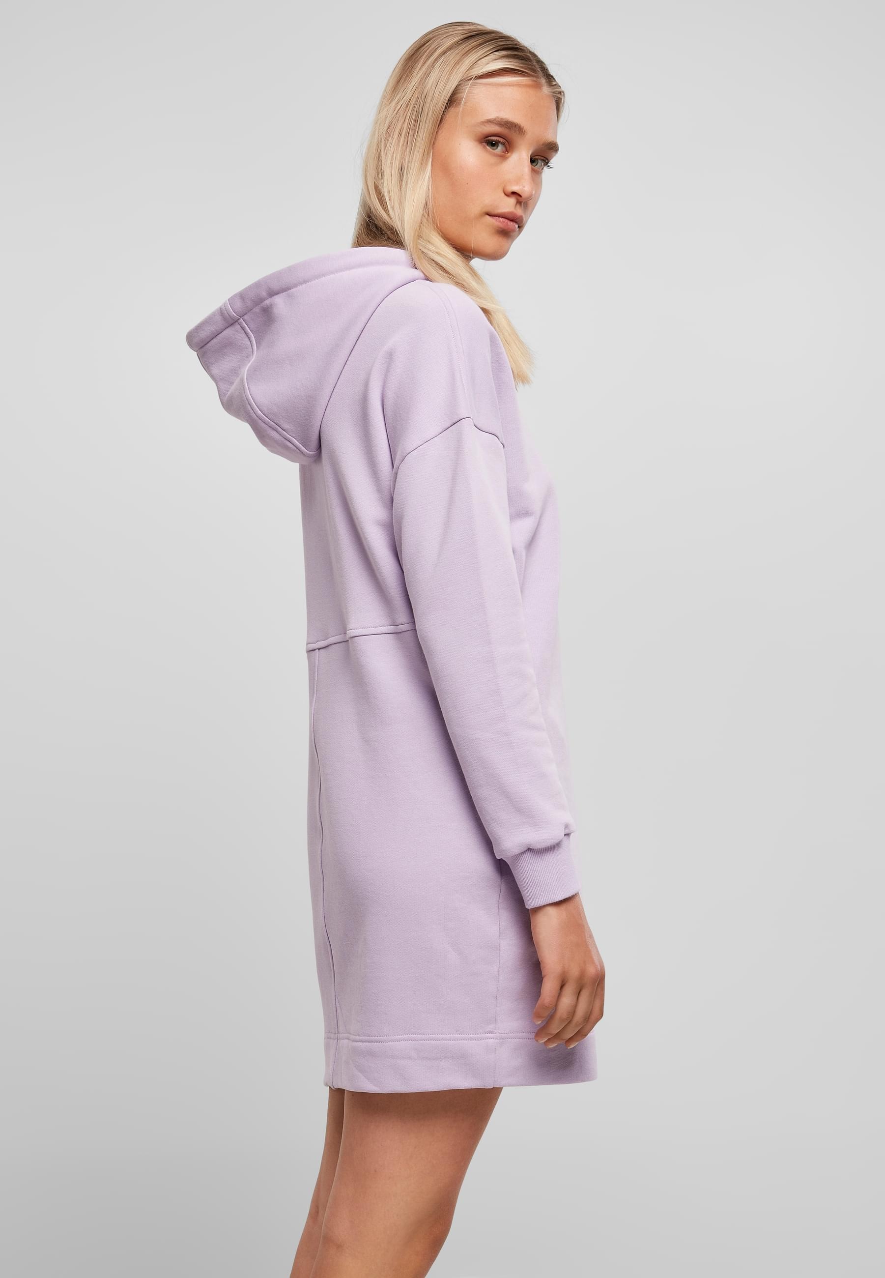 URBAN CLASSICS Shirtkleid »Urban Classics Damen Ladies Organic Oversized Terry Hoody Dress«, (1 tlg.)