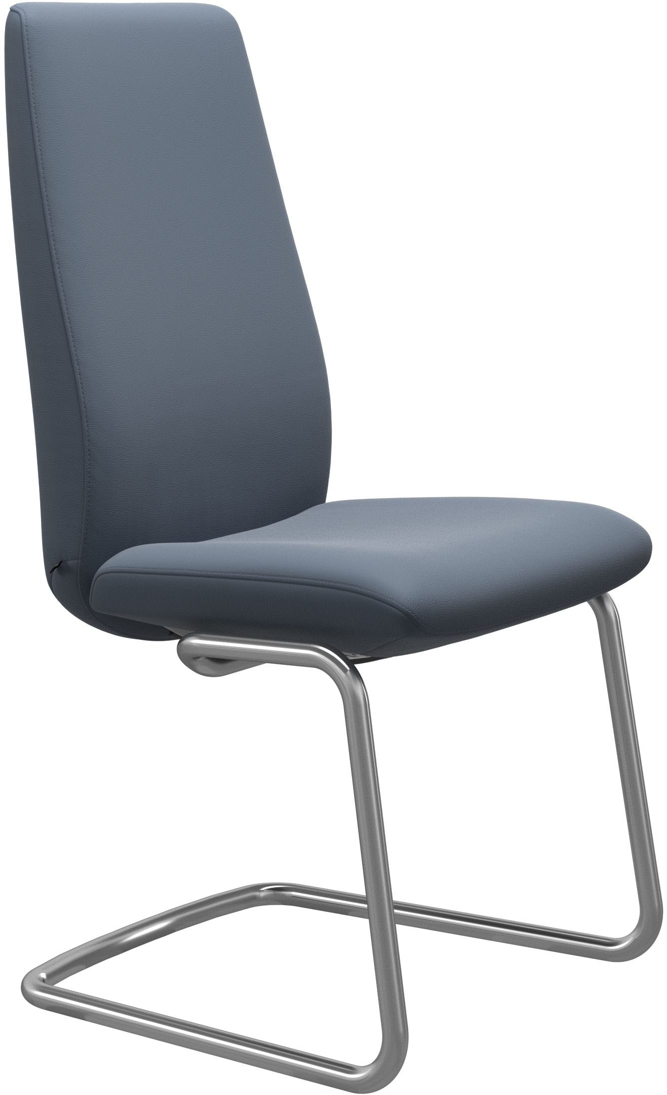 Stressless Polsterstuhl "Laurel", Leder PALOMA, High Back, Größe L, mit Beinen aus Stahl in Chrom glänzend