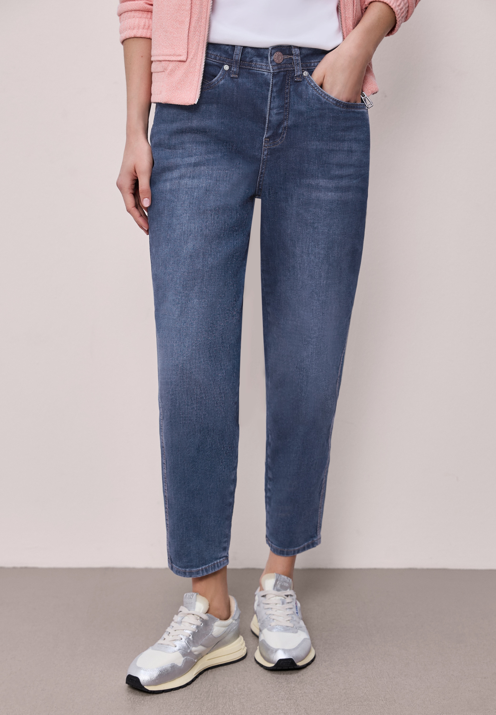 STREET ONE Loose-fit-Jeans 5-Pocket-Style