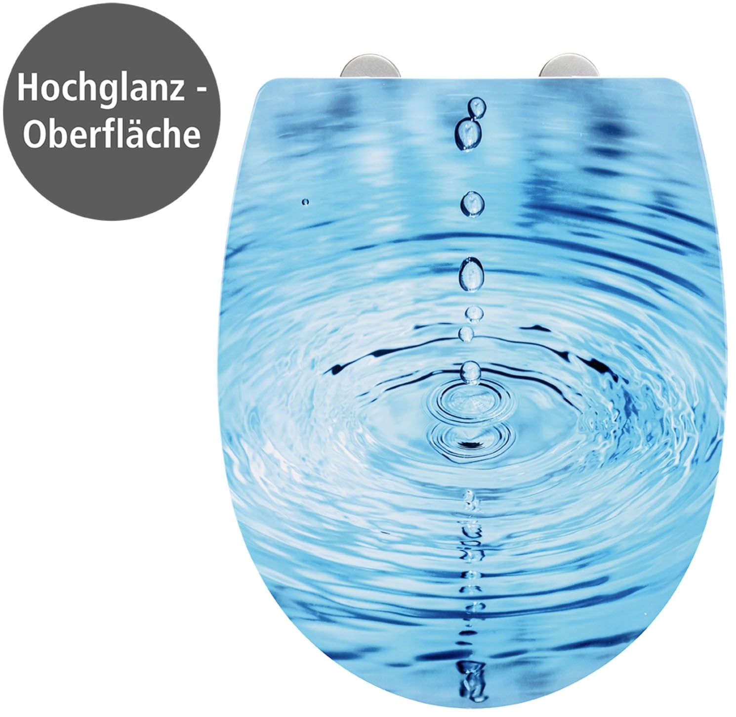 WENKO WC-Sitz »Droplets«