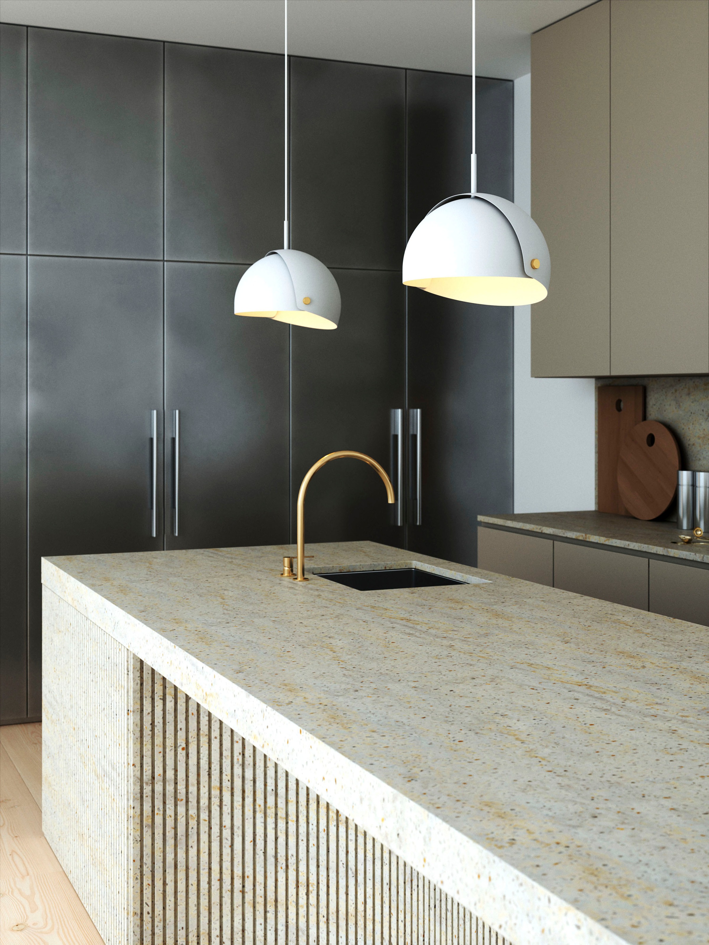 design for the people Pendelleuchte »Align«, 1 flammig, Leuchtmittel E27 | ohne Leuchtmittel