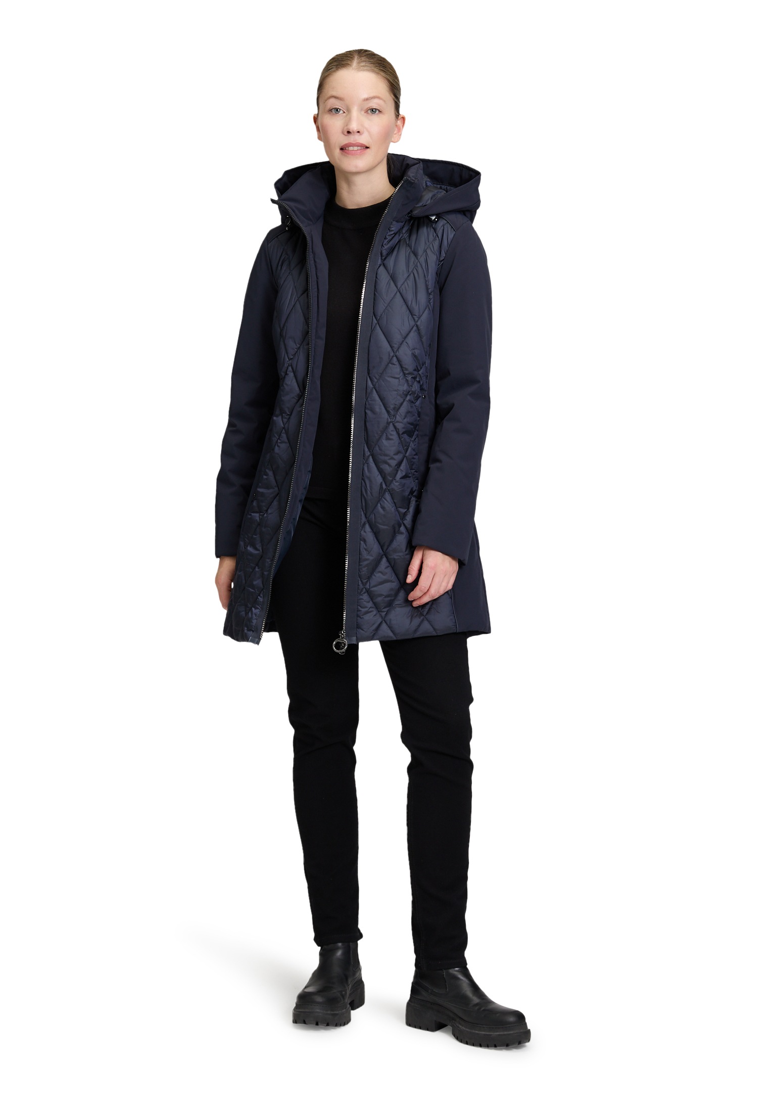 Betty Barclay Outdoorjacke »Betty Barclay Damen Outdoorjacke mit abnehmbarer Kapuze«, mit Kapuze