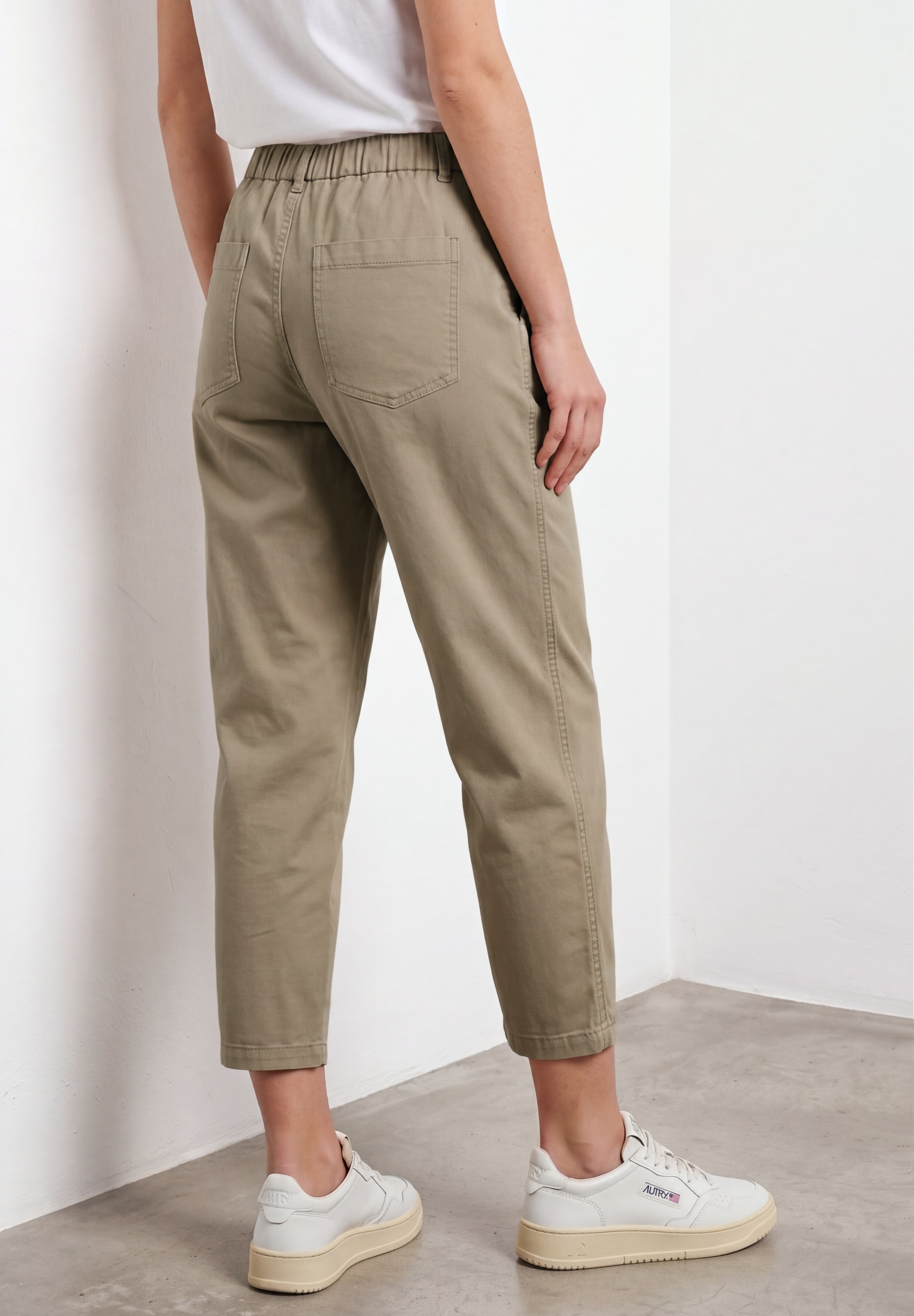 STREET ONE Stoffhose  aus Baumwolle mit Stretchanteil