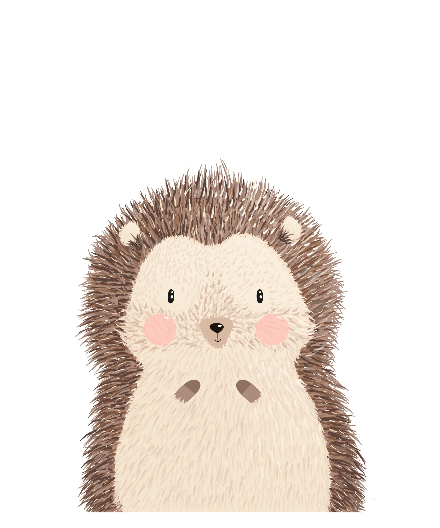 Lüttenhütt Poster "Niedlicher Igel", Tiere, (1 St.), HD Premium Druck günstig online kaufen