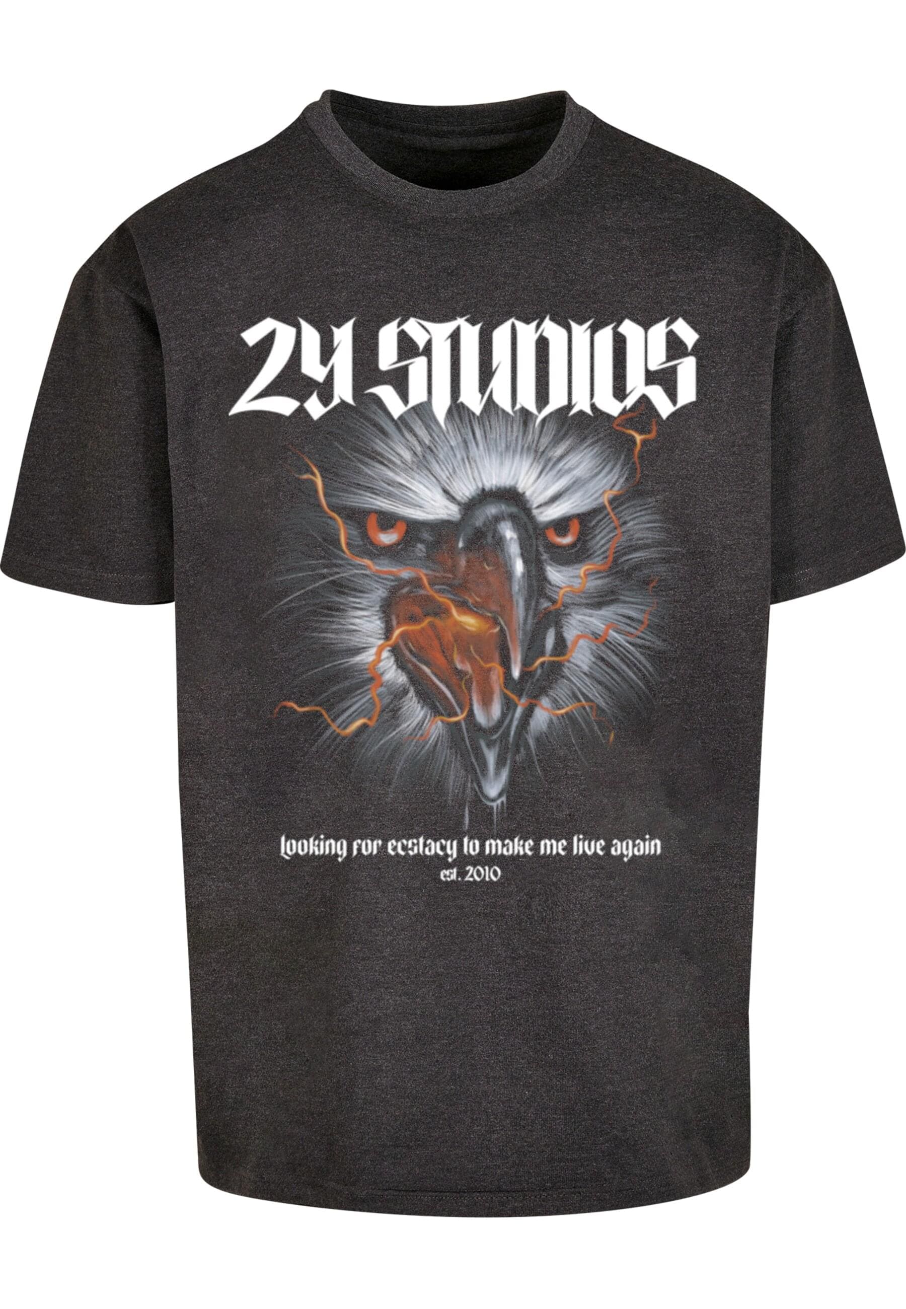 2Y Studios T-Shirt "2Y Studios Herren Eagle Oversize Tee" 1 Stk. tlg. günstig online kaufen