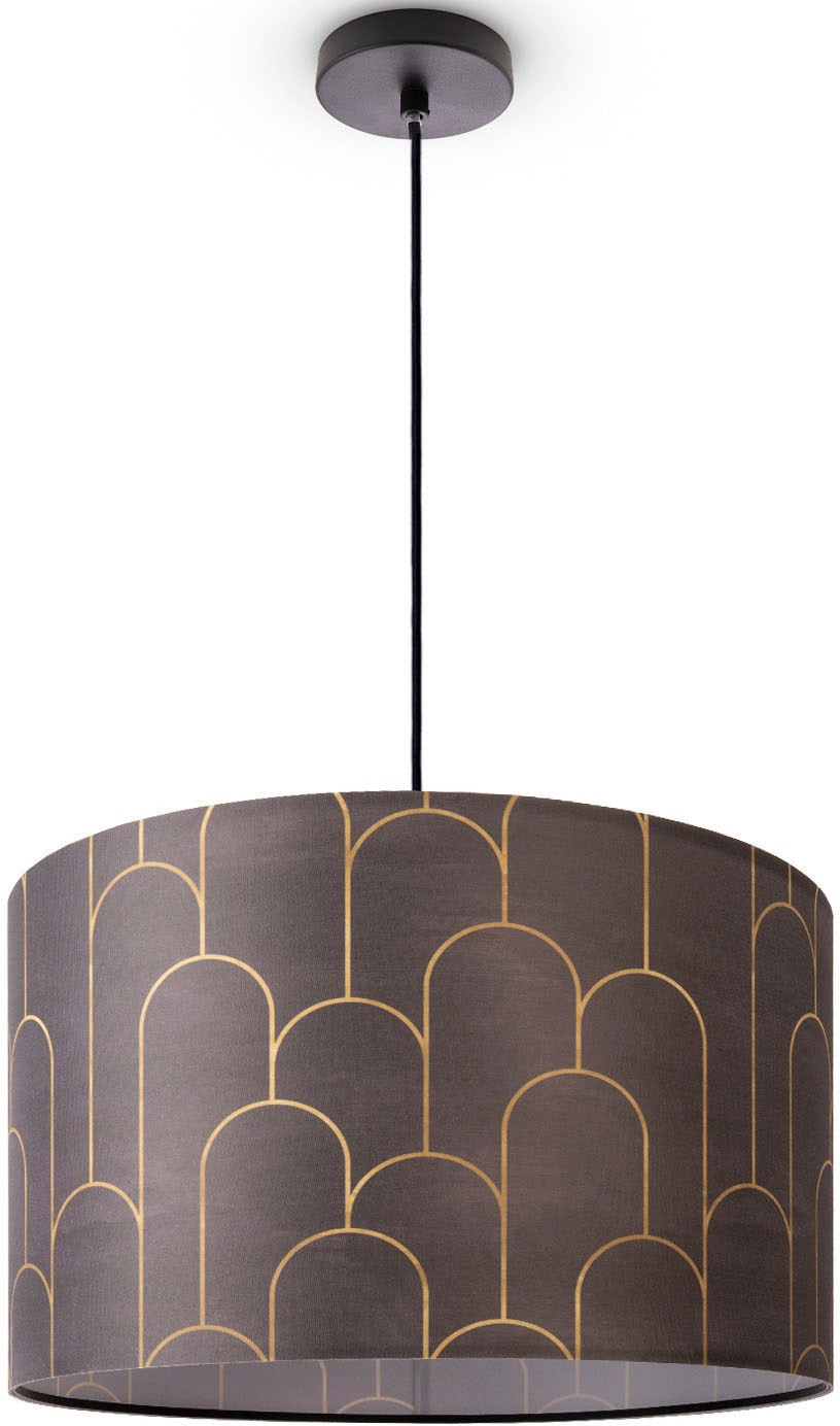 Pendelleuchte »Hugo Pillar«, Hängeleuchte Vintage Wohnzimmerlampe Mit Lampenschirm Modern