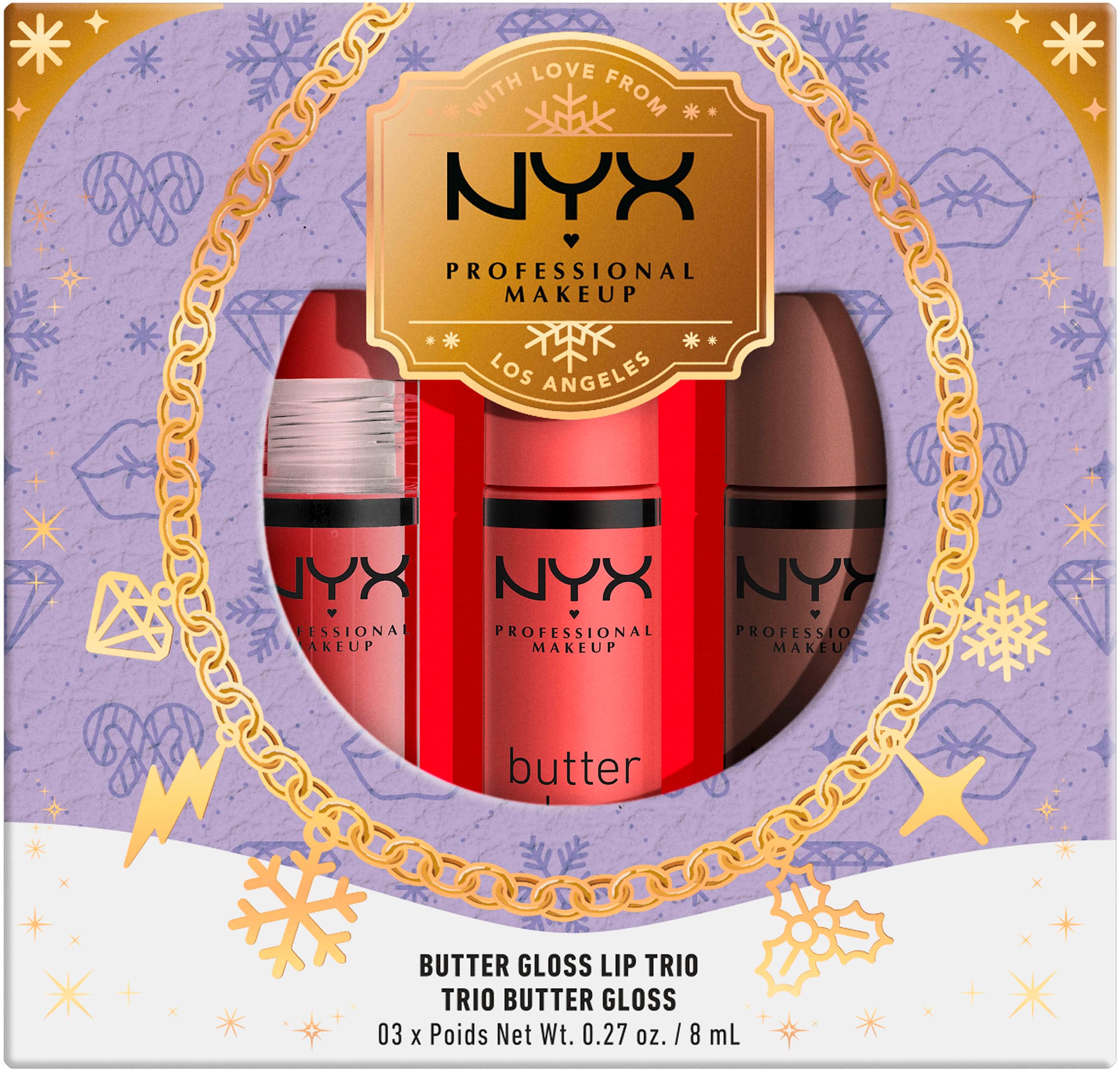 Trio« BAUR Gloss Geschenk-Set bestellen NYX »Professional | Makeup Butter Lipgloss