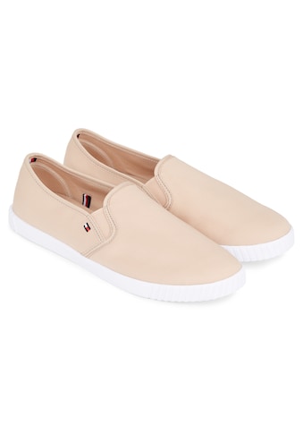 TOMMY HILFIGER Slipper »CANVAS SLIP-ON SNEAKER« su ko...