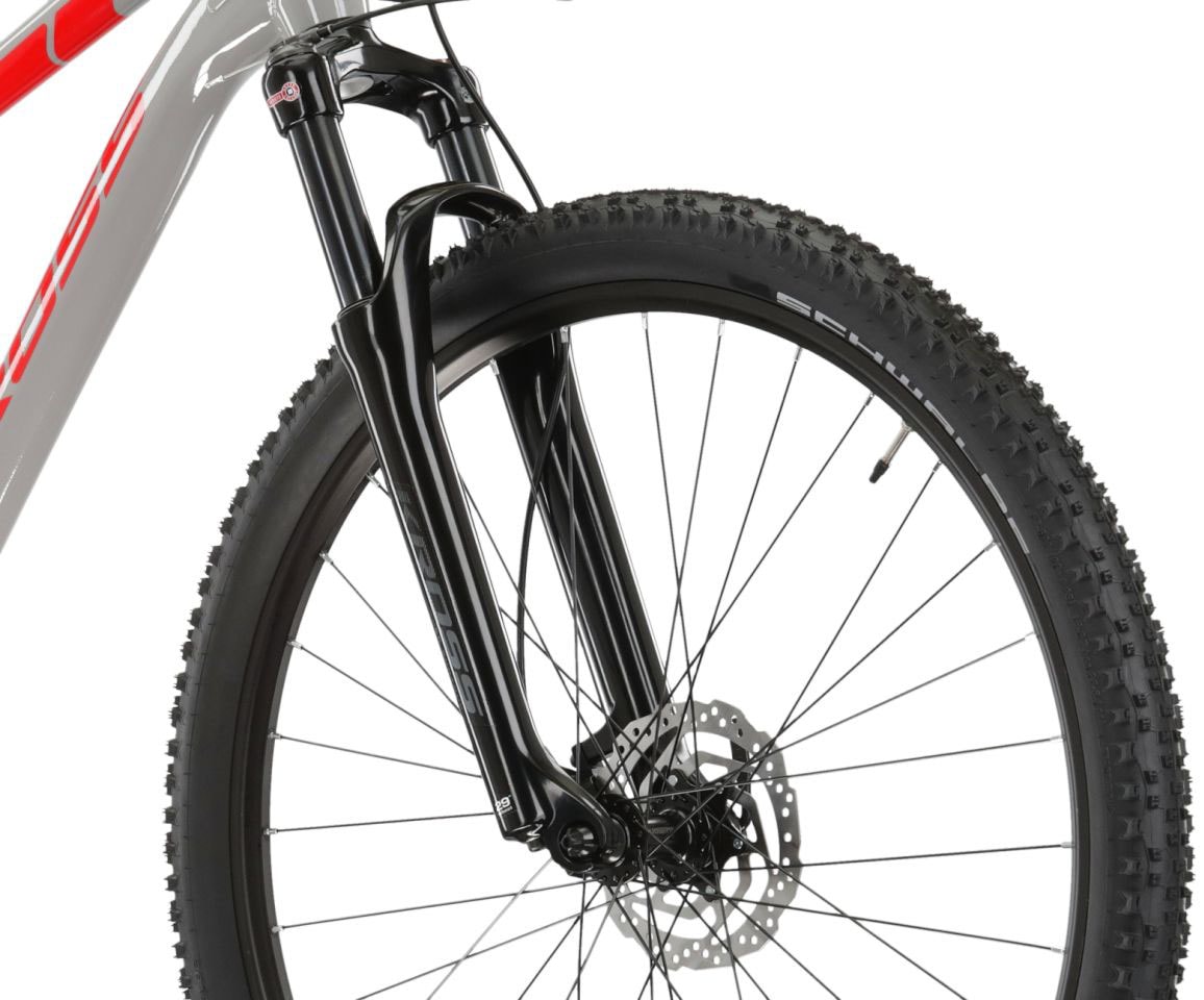 Kross Mountainbike »KROSS MTB Hardtail Level 4.0 29" grau 10 Gänge«, 10 Gang, Shimano, DEORE M5120 Schaltwerk, Kettenschaltung