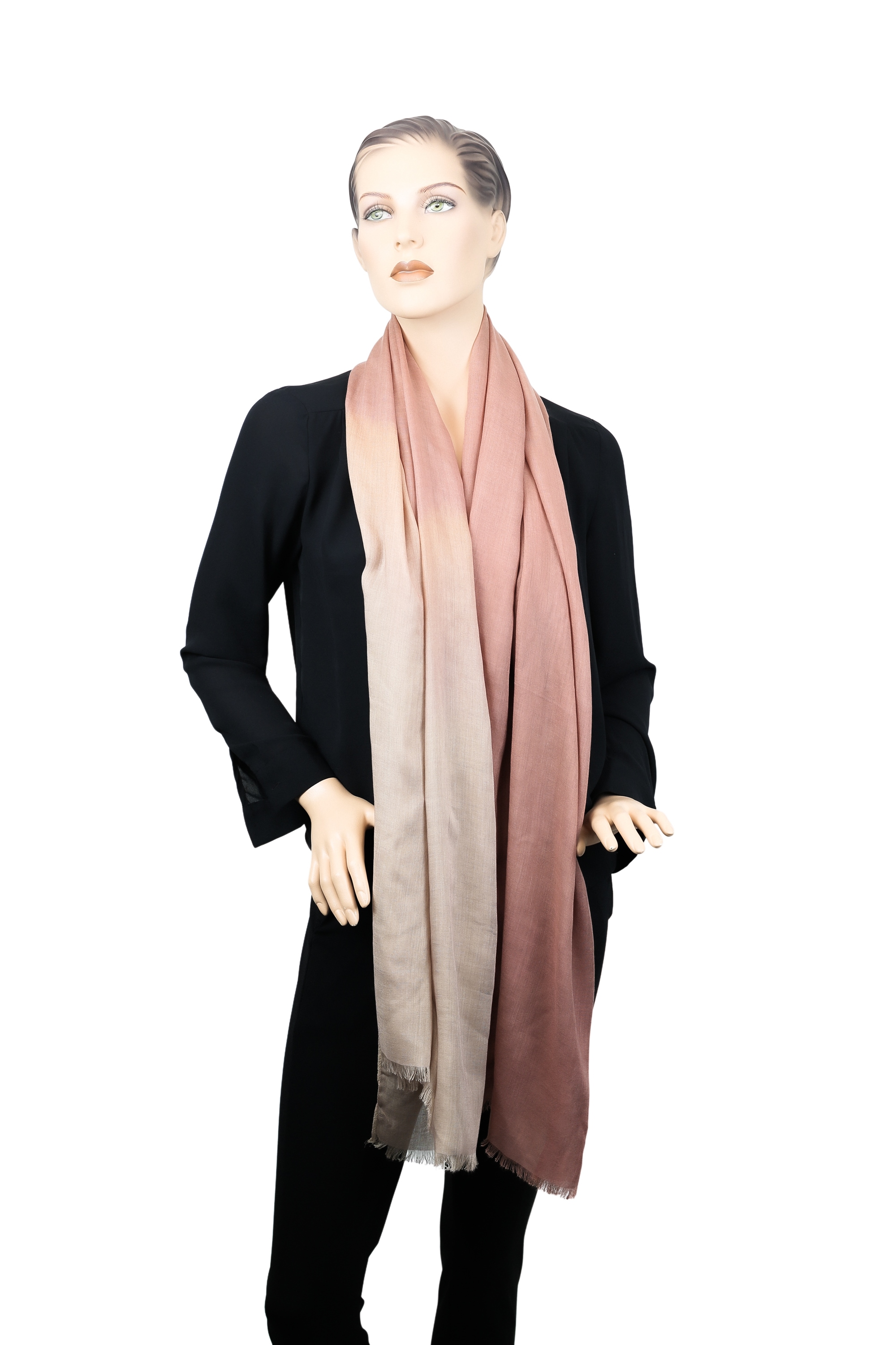 COLLEZIONE ALESSANDRO Modeschal »Uluru«, in verschiedenen beige-rosé Tönen