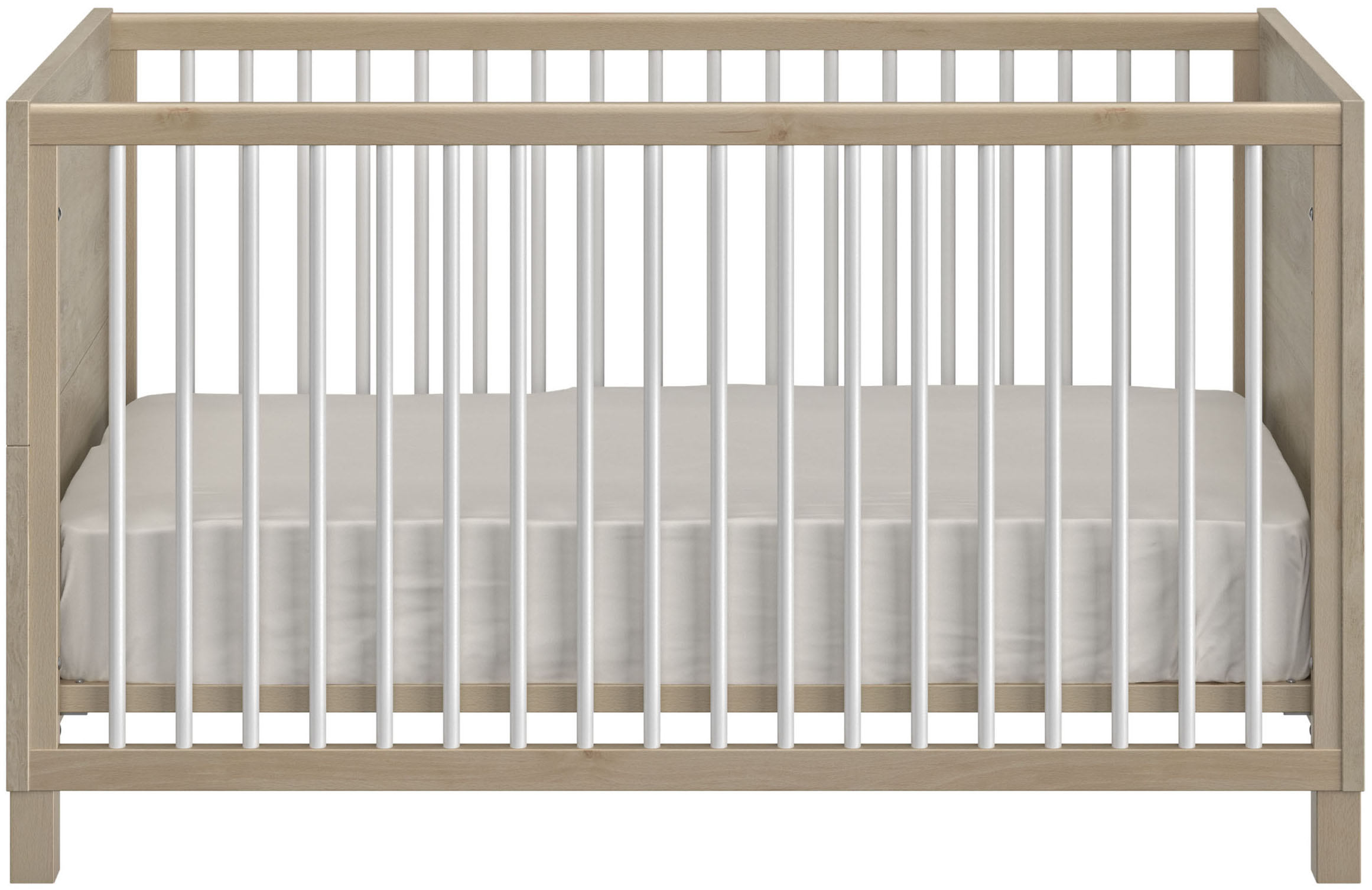 Thumbnail - Gami Babybett "Babybett Achille" Zum „Little Bed“ umbaubar mit 140 cm Umbauseiten (optional).