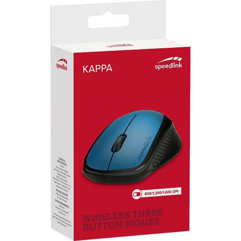 Speedlink Maus »KAPPA Maus Wireless«