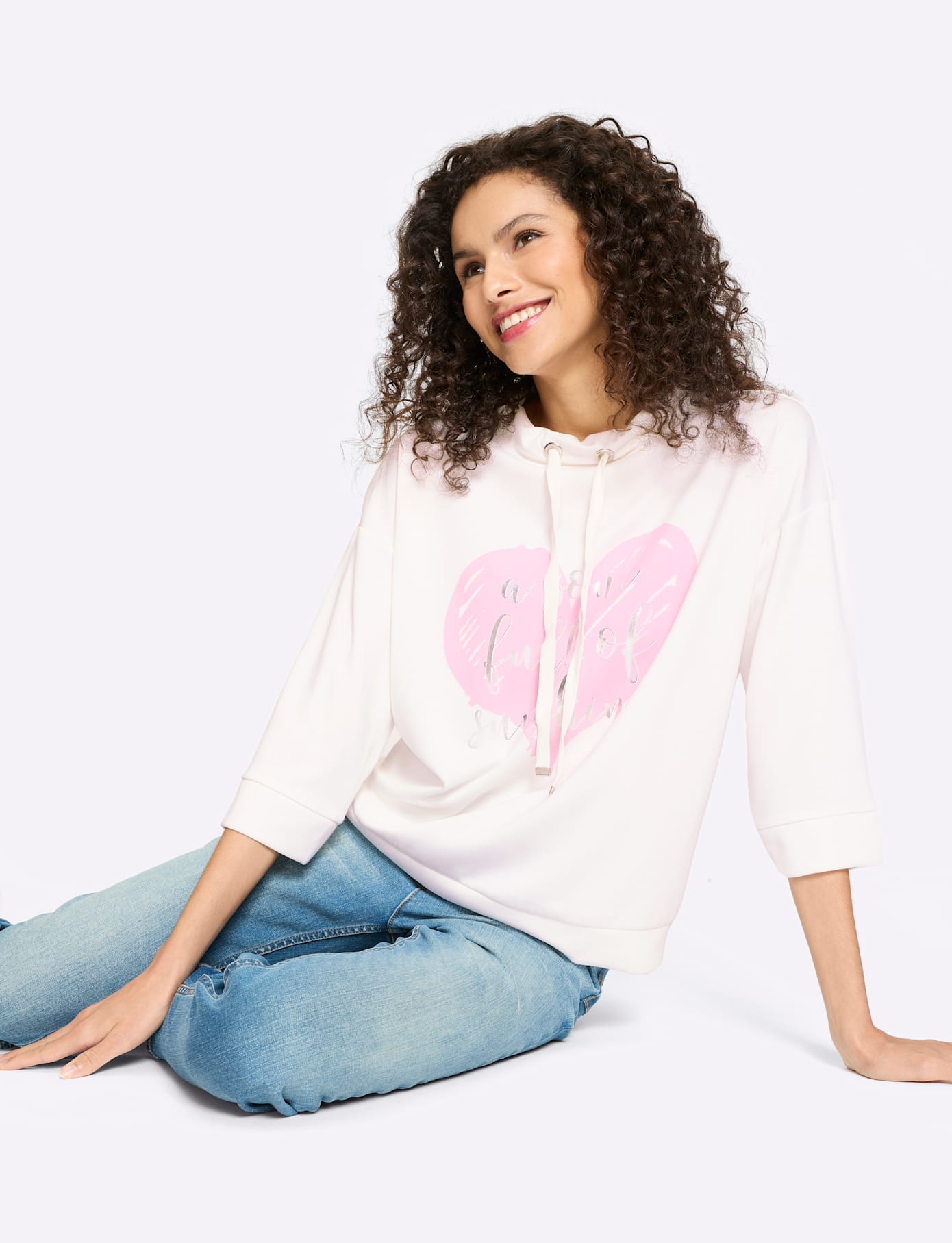 heine 3/4-Arm-Shirt »Shirt« 1 tlg.