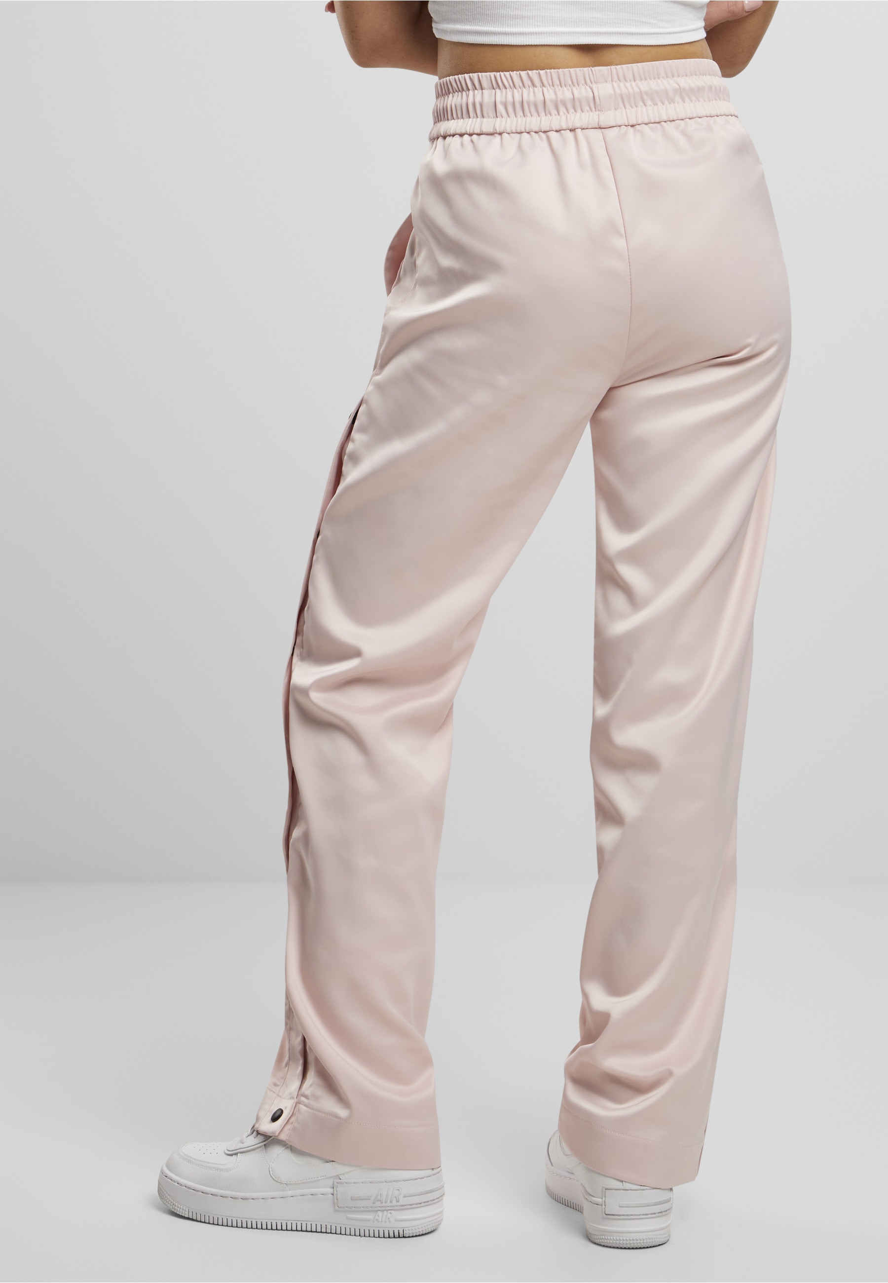 Fubu Stoffhose »Fubu Damen FW222-012-1 FUBU Corporate Satin Track Pants«