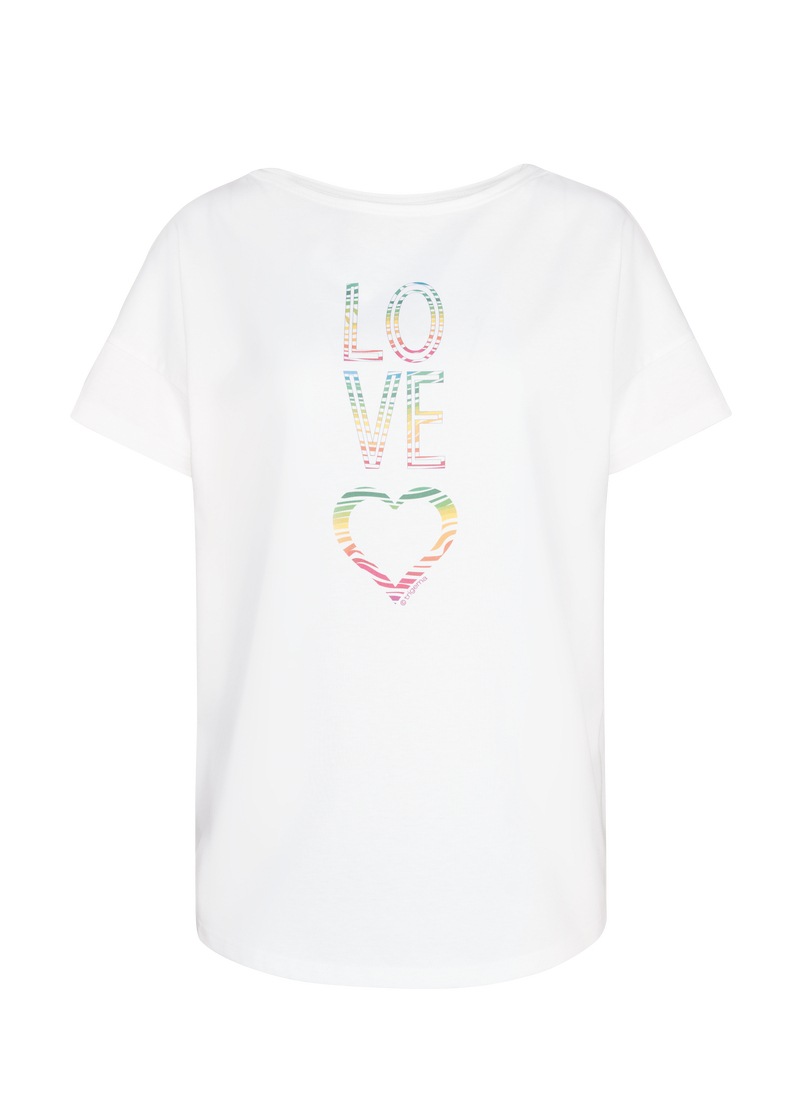 Trigema T-Shirt "TRIGEMA Oversized T-Shirt mit bunten Printmotiven" 1 Stk. günstig online kaufen