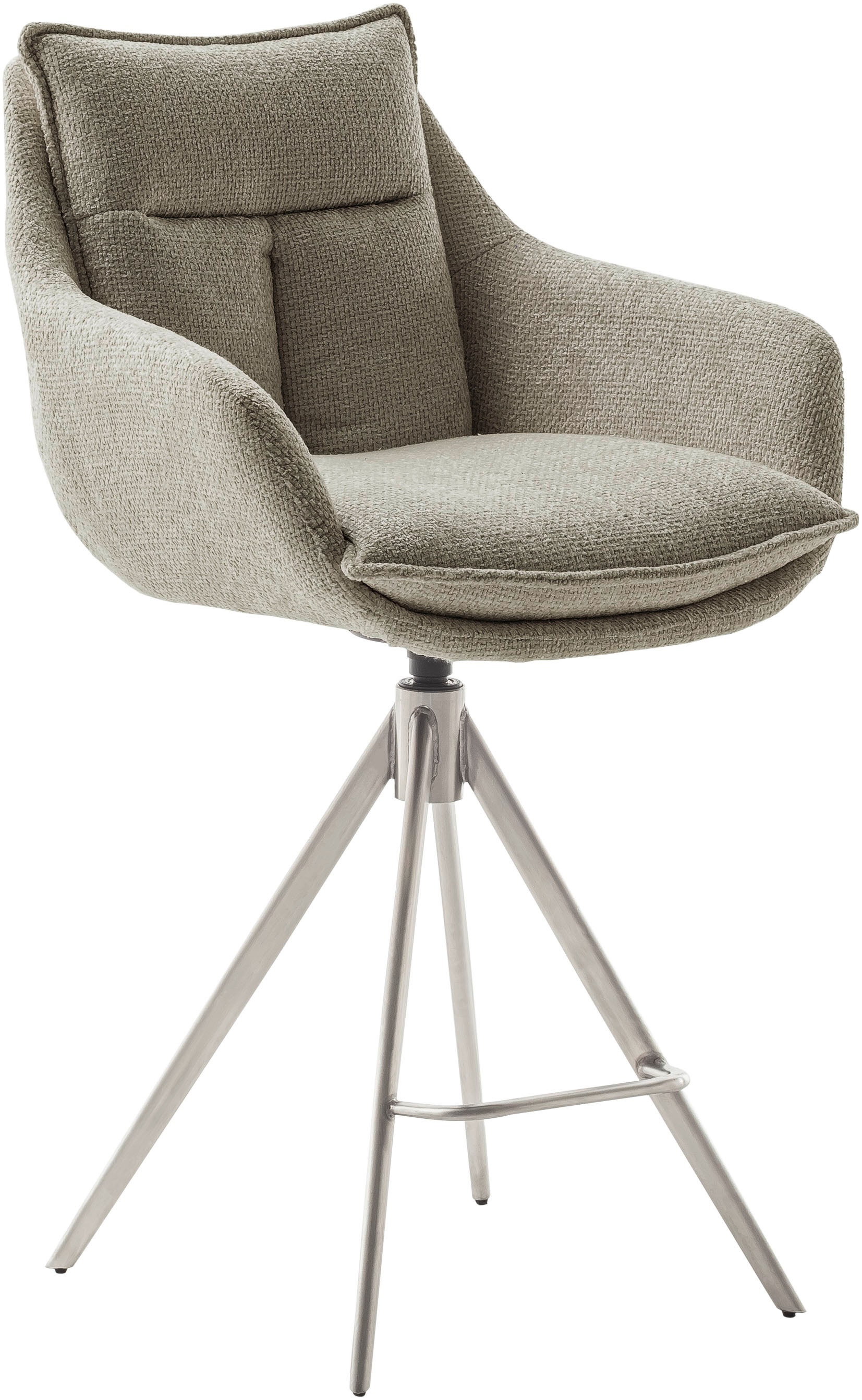 MCA furniture Bistrostuhl "Parker Tresenstuhl mit Armlehnen Tresenhocker" ( günstig online kaufen