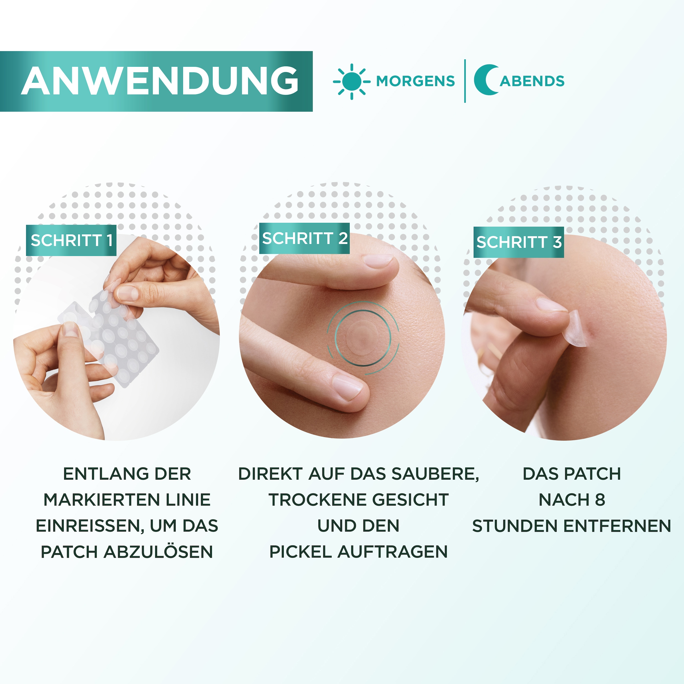 GARNIER Pflegestift »Garnier 8H Invisible Pimple Patch«