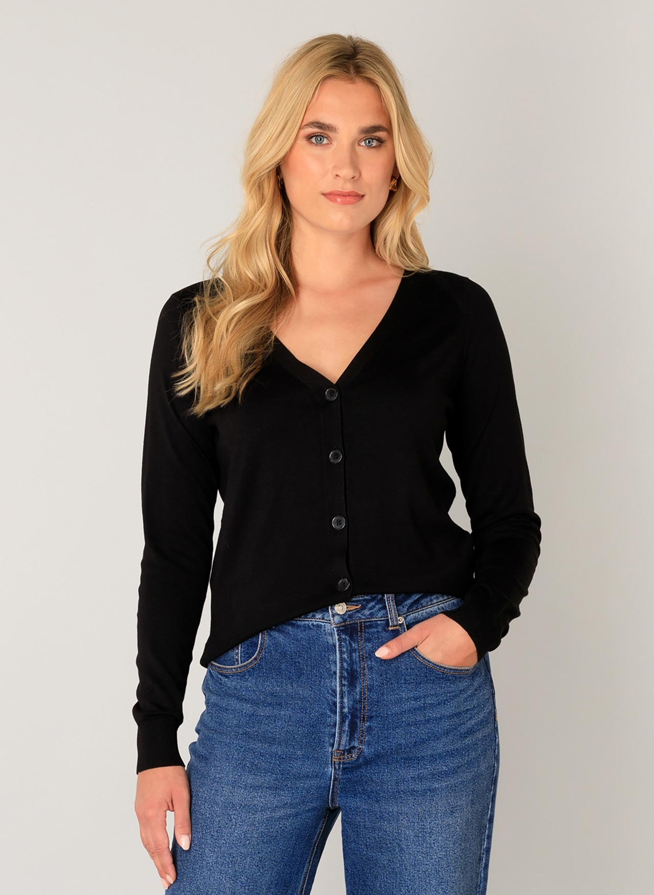 Base Level Strickjacke »Yvon«