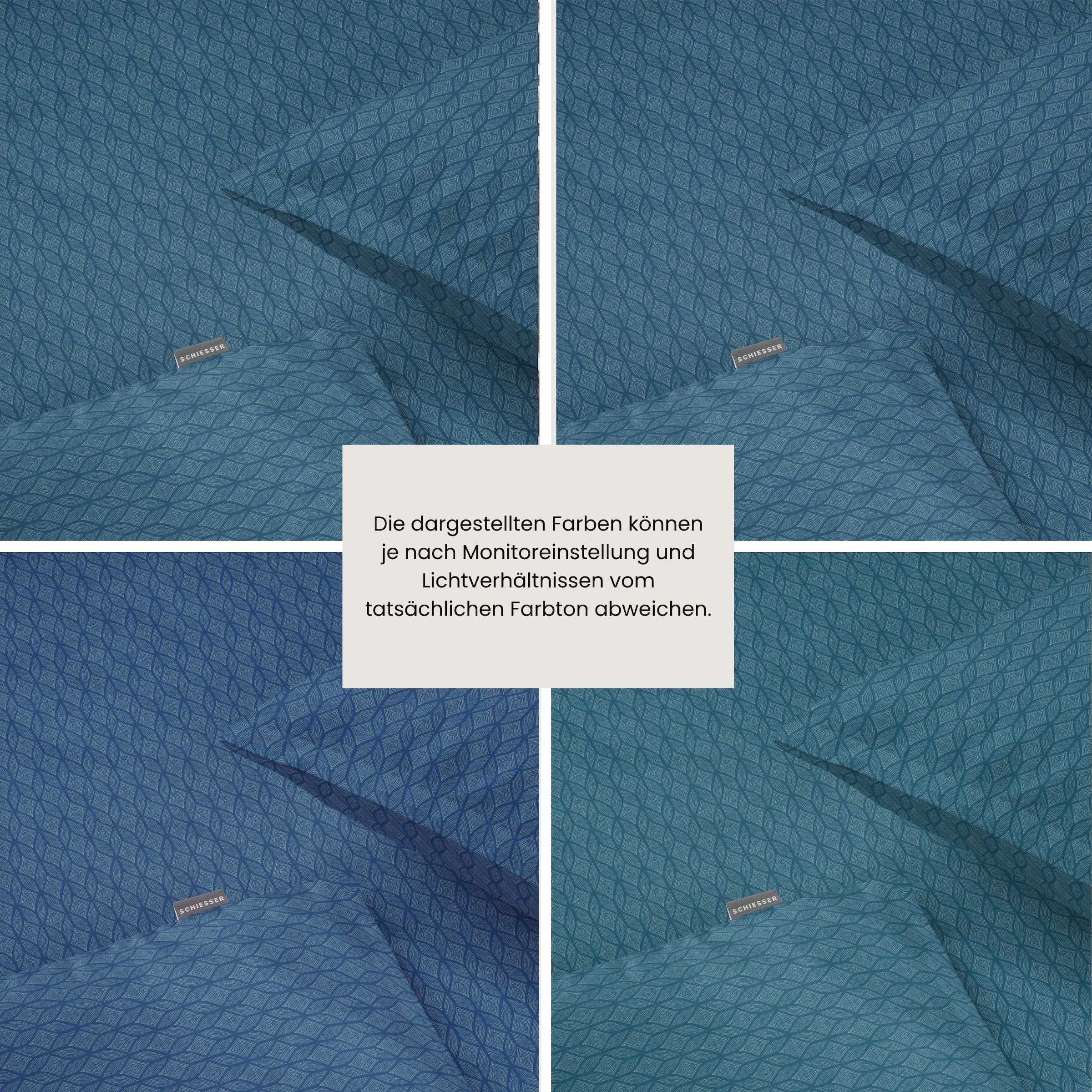 Schiesser Bettwäsche »Dotted Diamond aus weicher Baumwolle mit Grafikprint« 2 OEKO-TEX® MADE IN GREEN