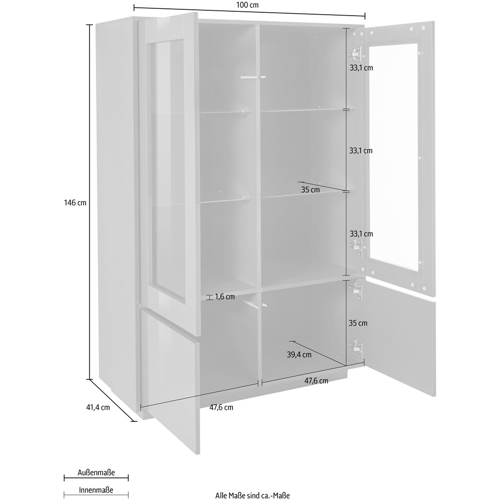 INOSIGN Highboard »bloom«