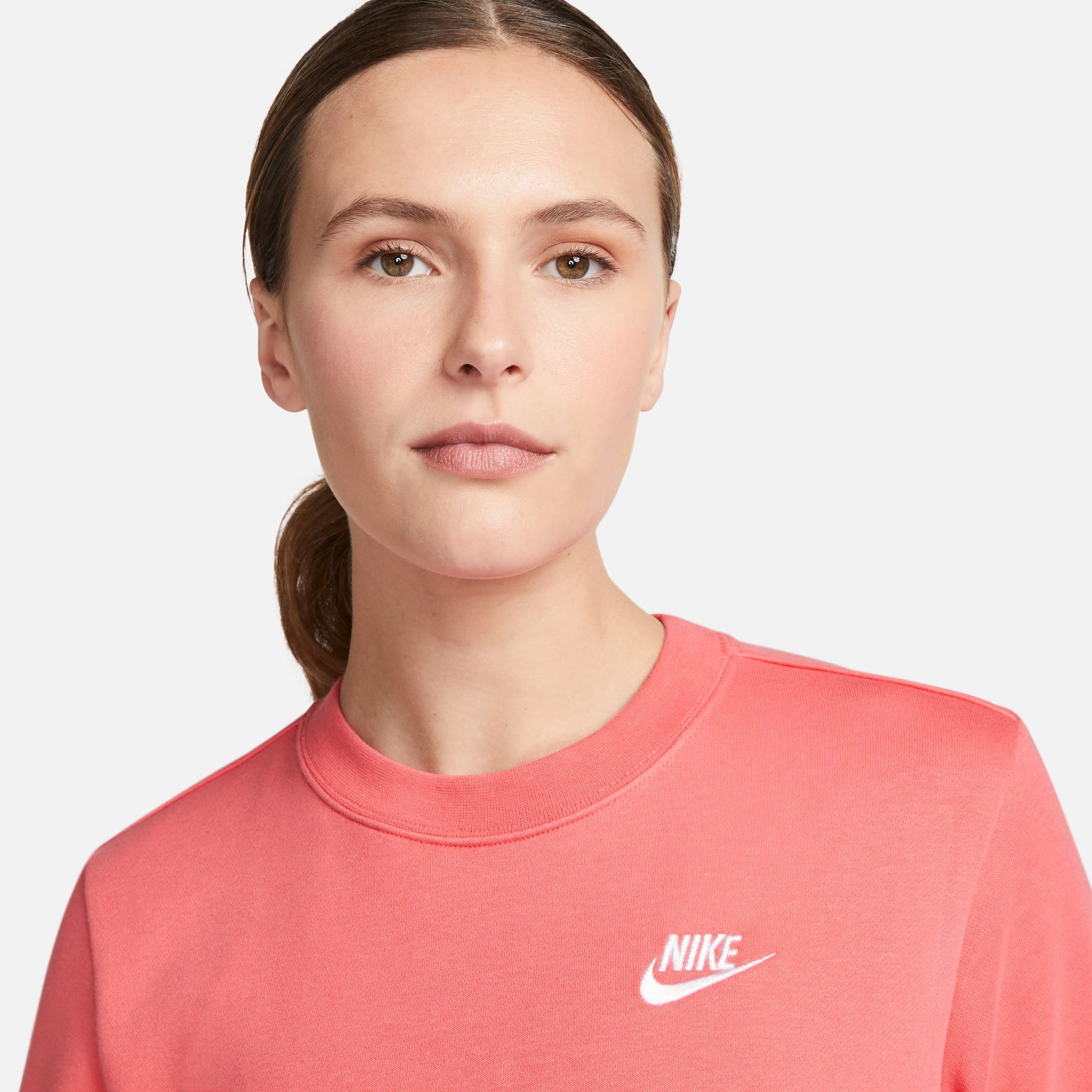 Nike Sportswear Sweatshirt »CLUB FLEECE WOMEN'S CREW-NECK SWEATSHIRT«