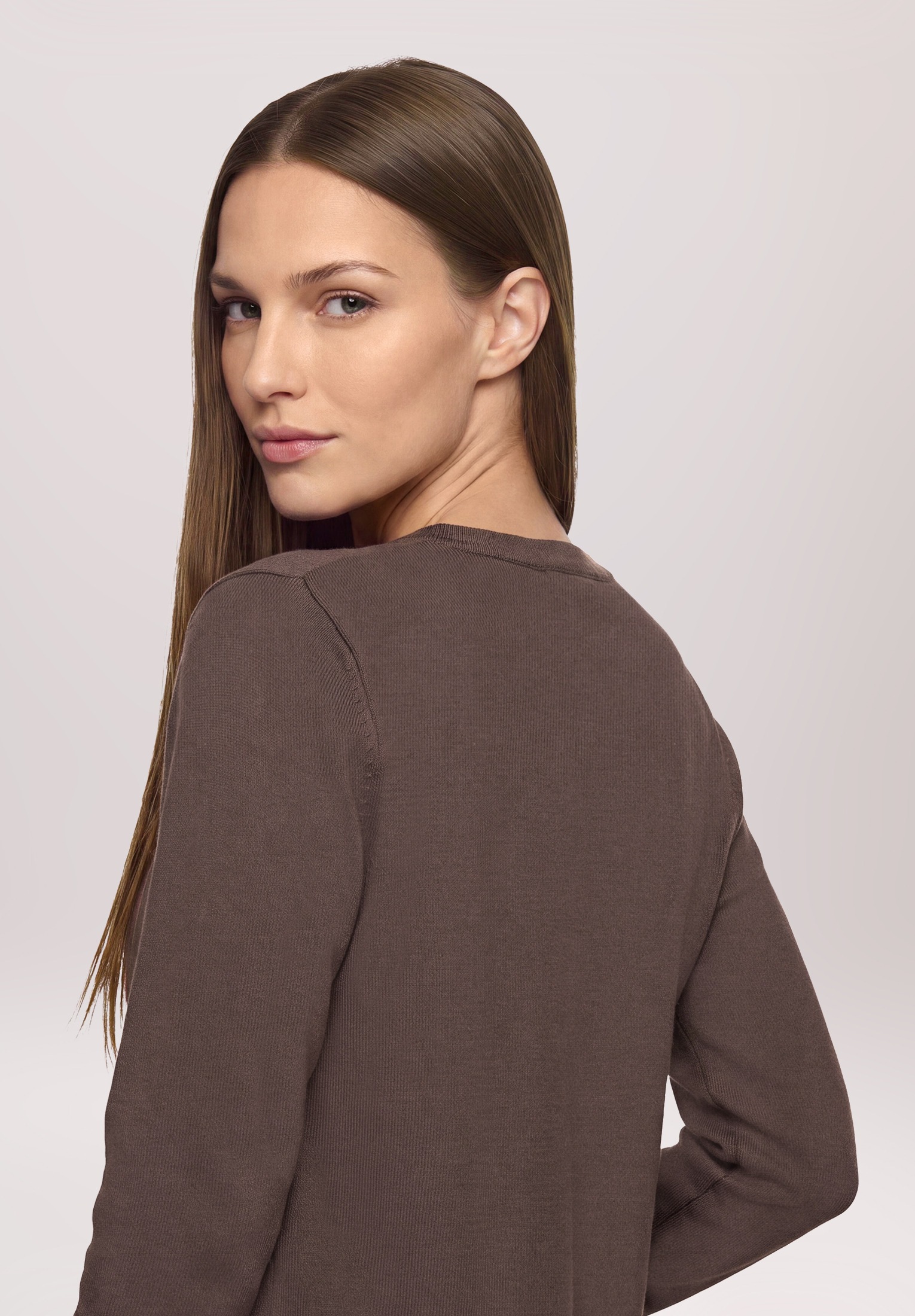 Betty Barclay Strickpullover »Damen mit Rundhalsausschnitt« 1