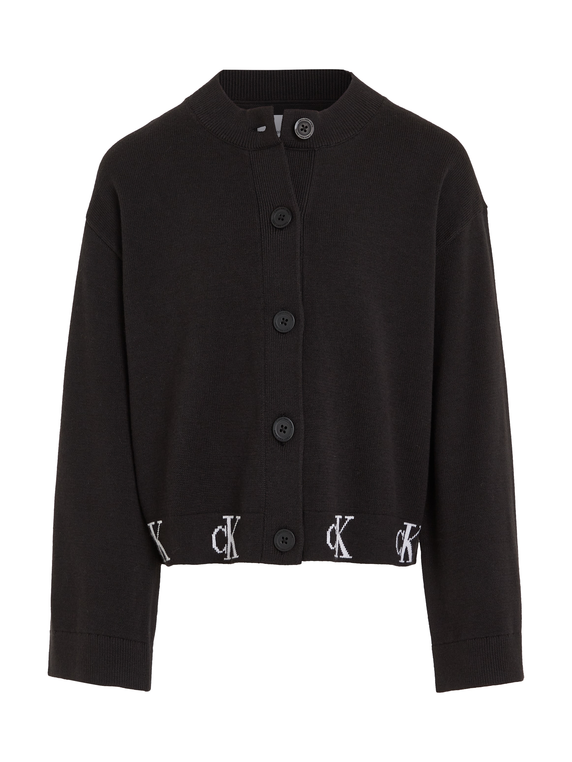 Calvin Klein Jeans Cardigan »MONOGRAM LOGO CARDIGAN« für Kinder bis 16 Jahre