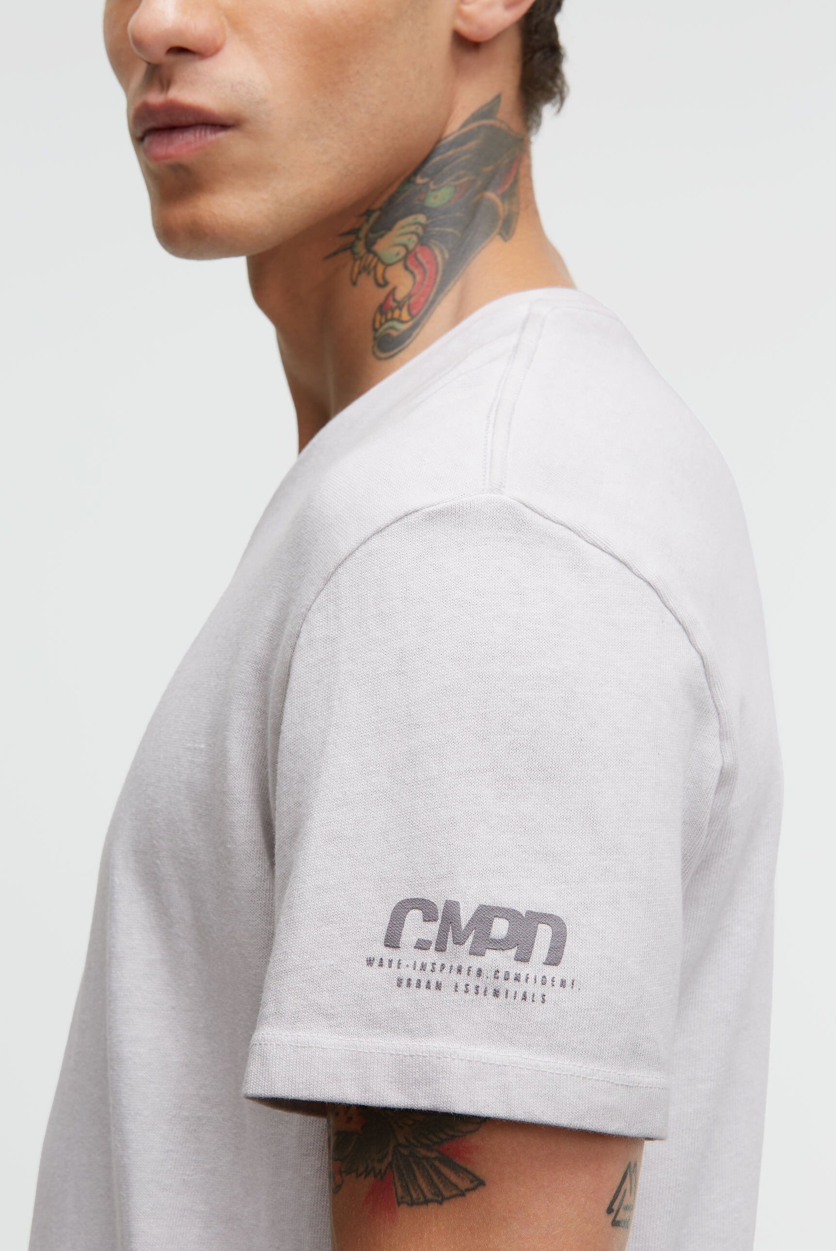 CMPD V-Shirt, aus Baumwolle