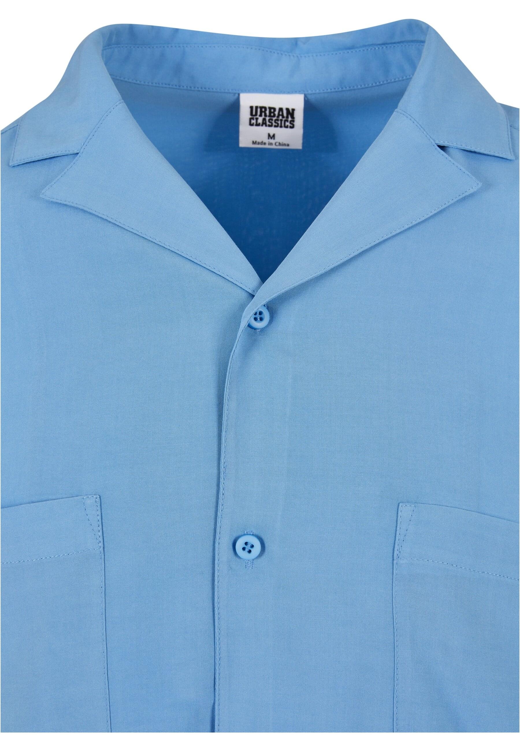 URBAN CLASSICS Langarmhemd »Urban Classics Herren Oversized Resort Shirt«, (1 tlg.)