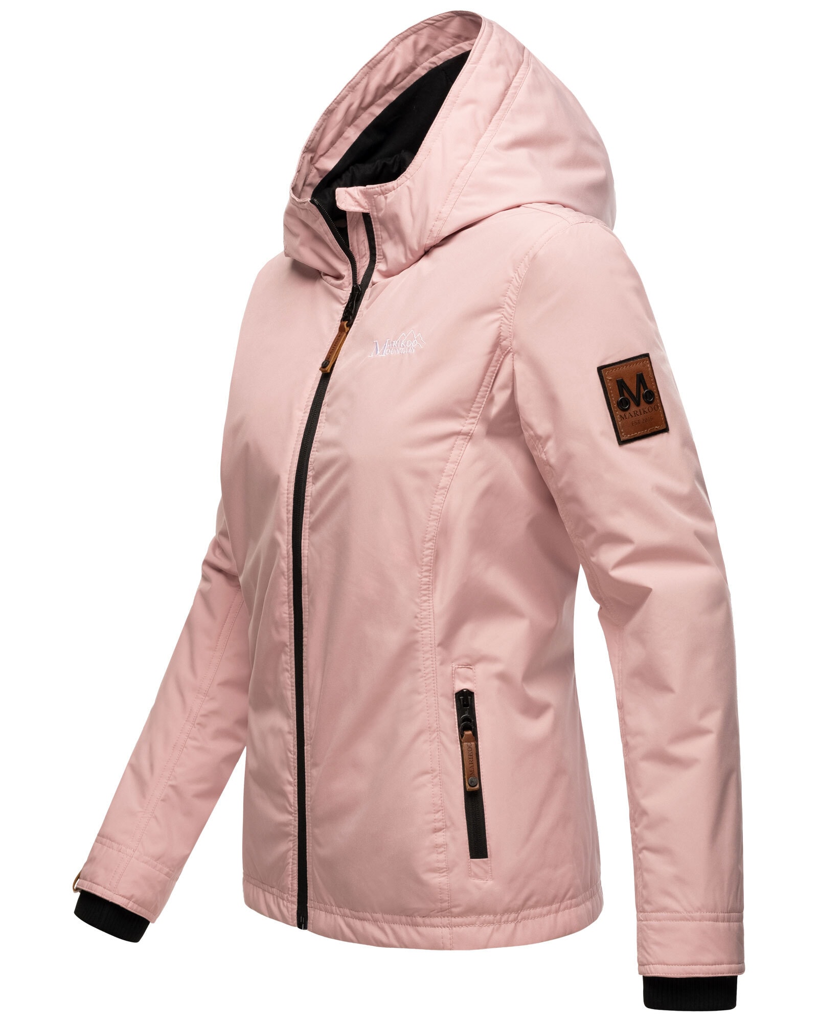 Marikoo Outdoorjacke »Brombeere«, sportliche Übergangsjacke mit Kapuze