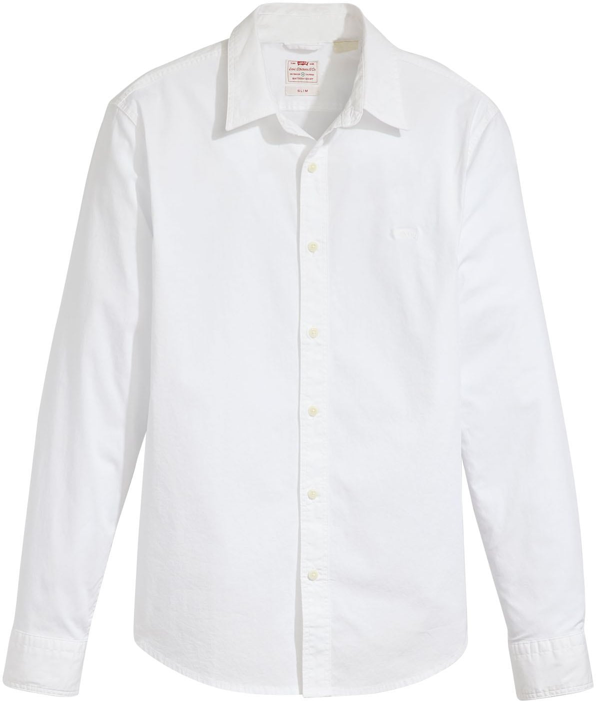 Levi's® Jeanshemd »BATTERY HM SHIRT SLIM«, mit Logobadge