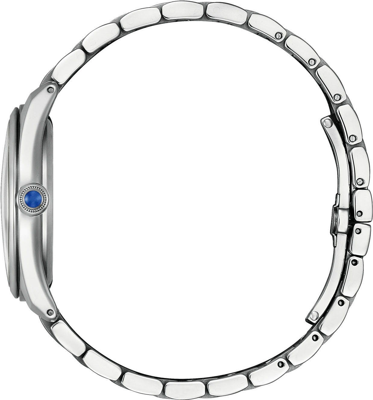Citizen Solaruhr, Armbanduhr, Damenuhr, Edelstahlarmband, analog