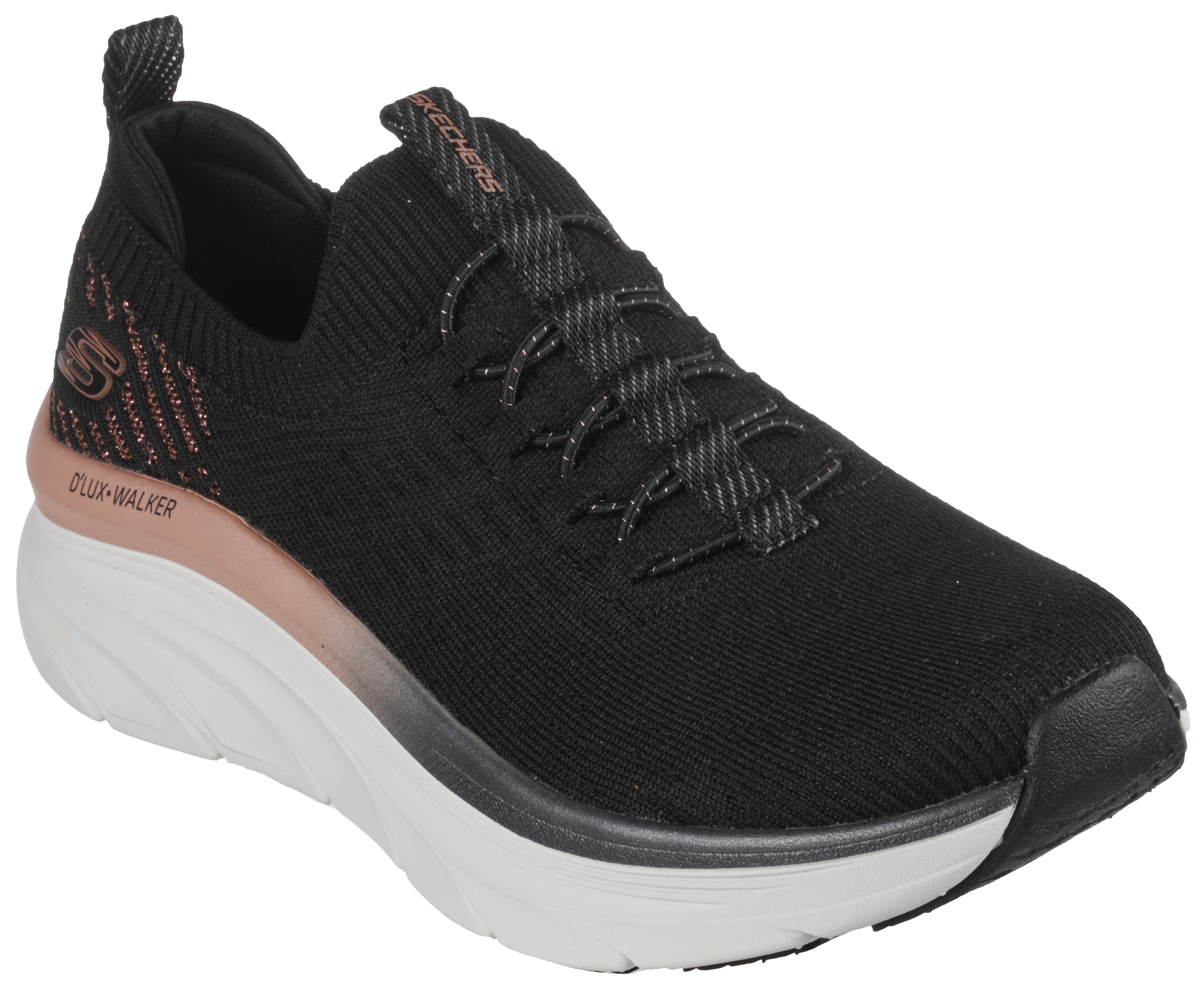 Slip-On Sneaker »D'LUX WALKER - LET IT GLOW«, mit Gummizug zum Schlupfen