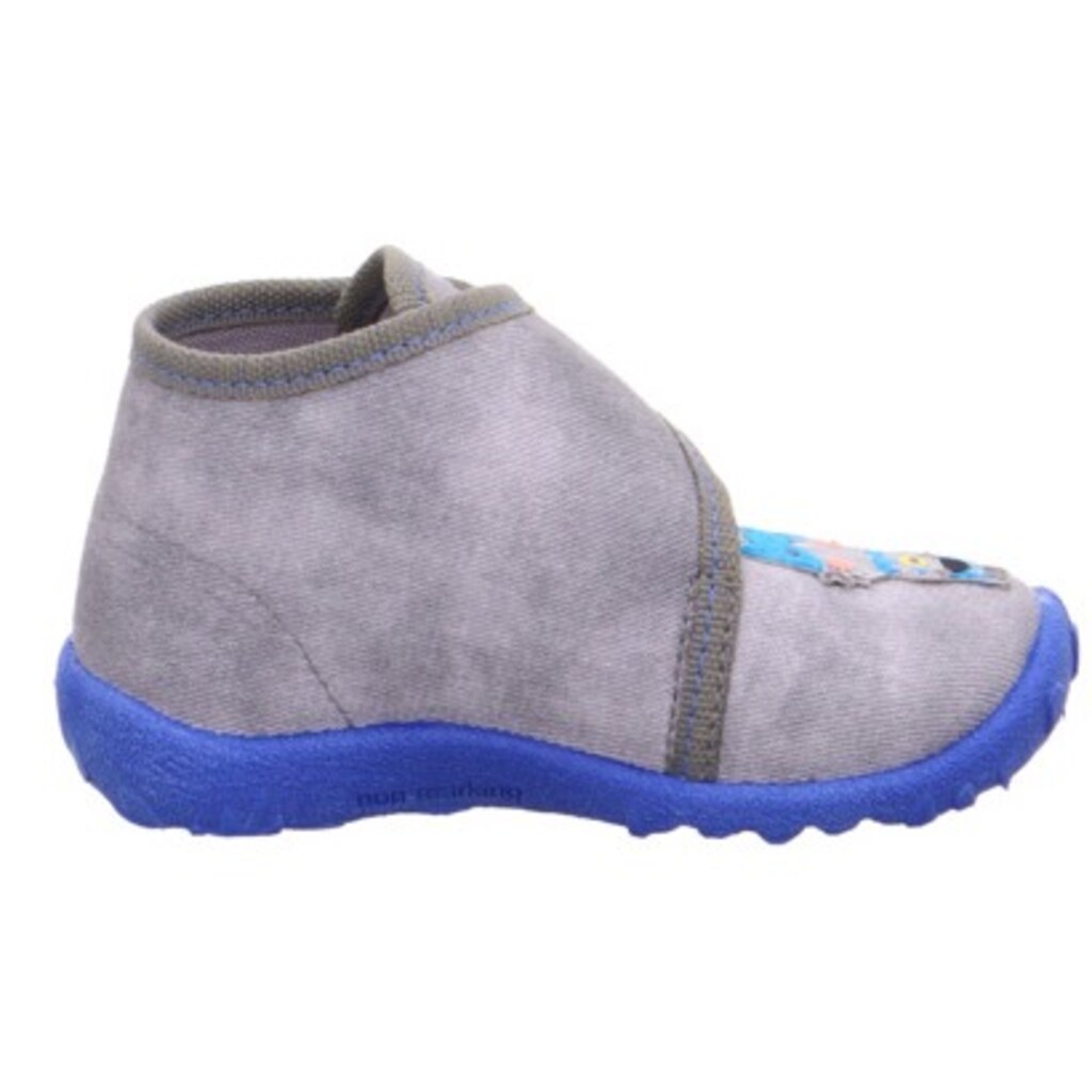 Marken Superfit Superfit Hausschuh »SPOTTY«, mit Motiv grau Marken Superfit Superfit Hausschuh »SPOTTY«, mit Motiv grau