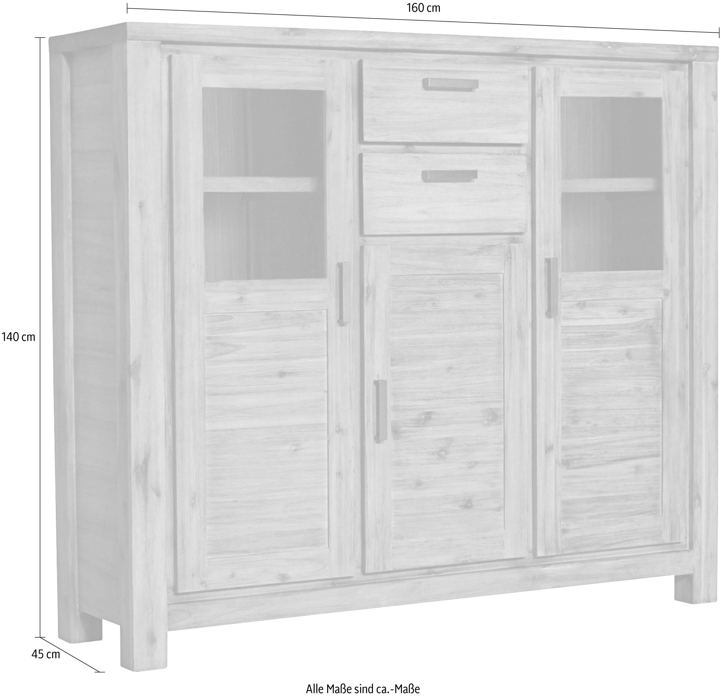 Gutmann Factory Highboard »Tunis«, Höhe 140 cm