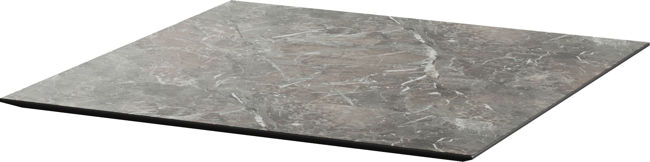 Tischplatte ESSENTIALS, B:70cm H:1,2cm T:70cm, grau, Massivholz, Tischplatten, in verschiedenen Formen und Farben erhältlich