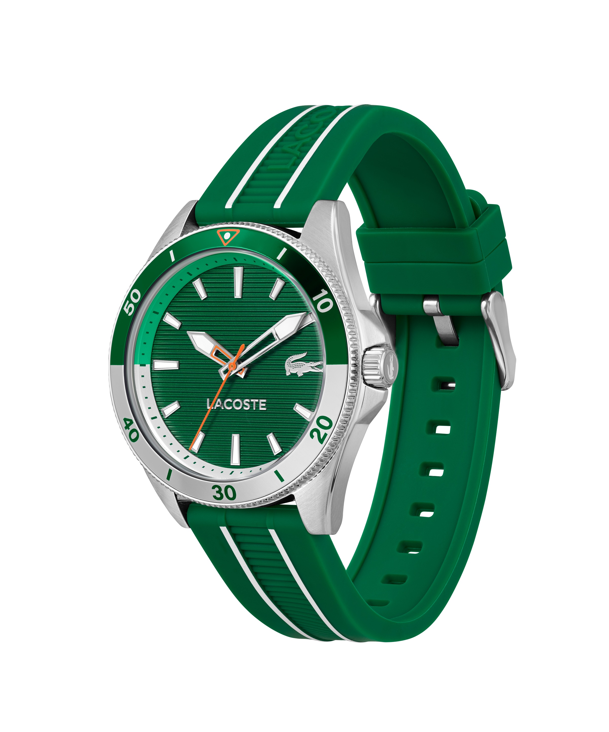 Lacoste Quarzuhr »MAINSAIL« Armbanduhr, Herrenuhr, Silikonarmband, analog