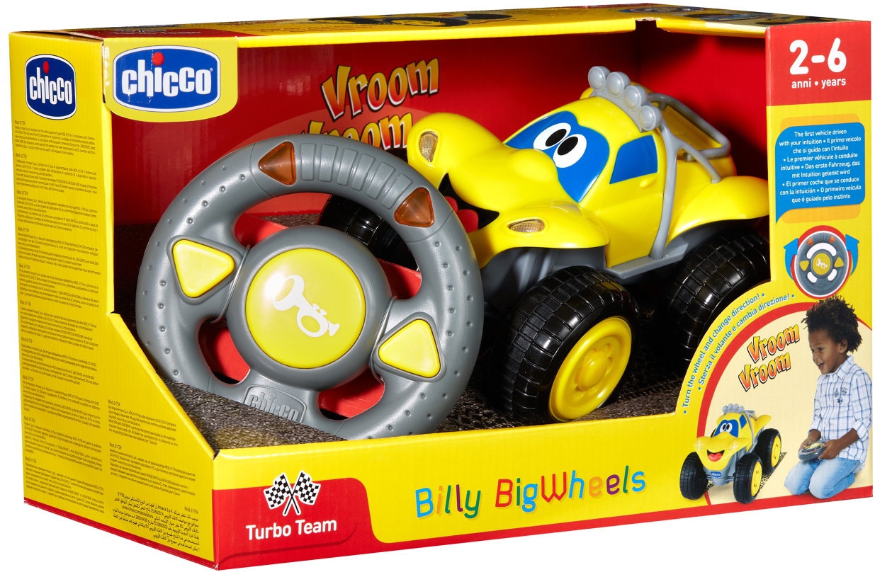 Chicco RC-Auto »Billy Bigwheels, Gelb«, mit Licht- und Soundfunktion