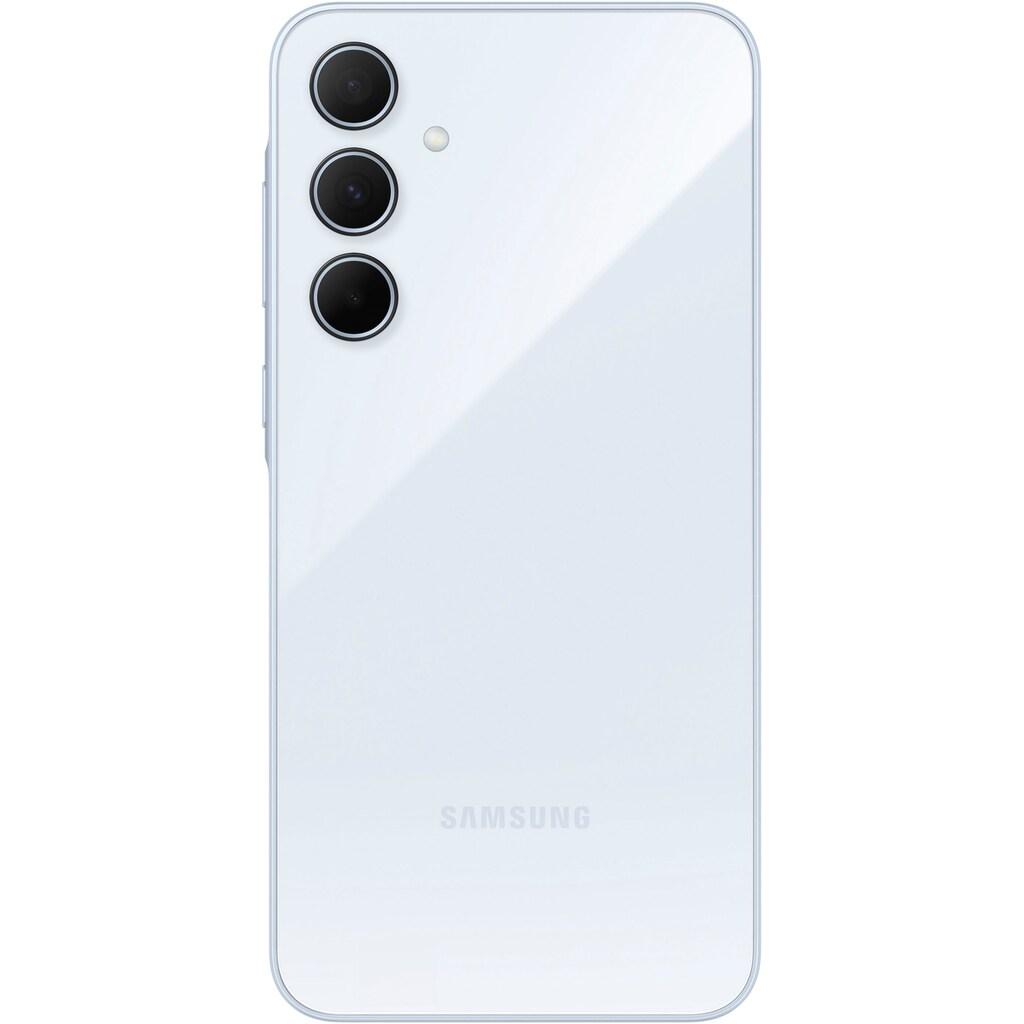 Samsung Smartphone »Galaxy A35 5G 256GB«, Eisblau, 16,83 cm/6,6 Zoll, 256 GB Speicherplatz, 50 MP Kamera