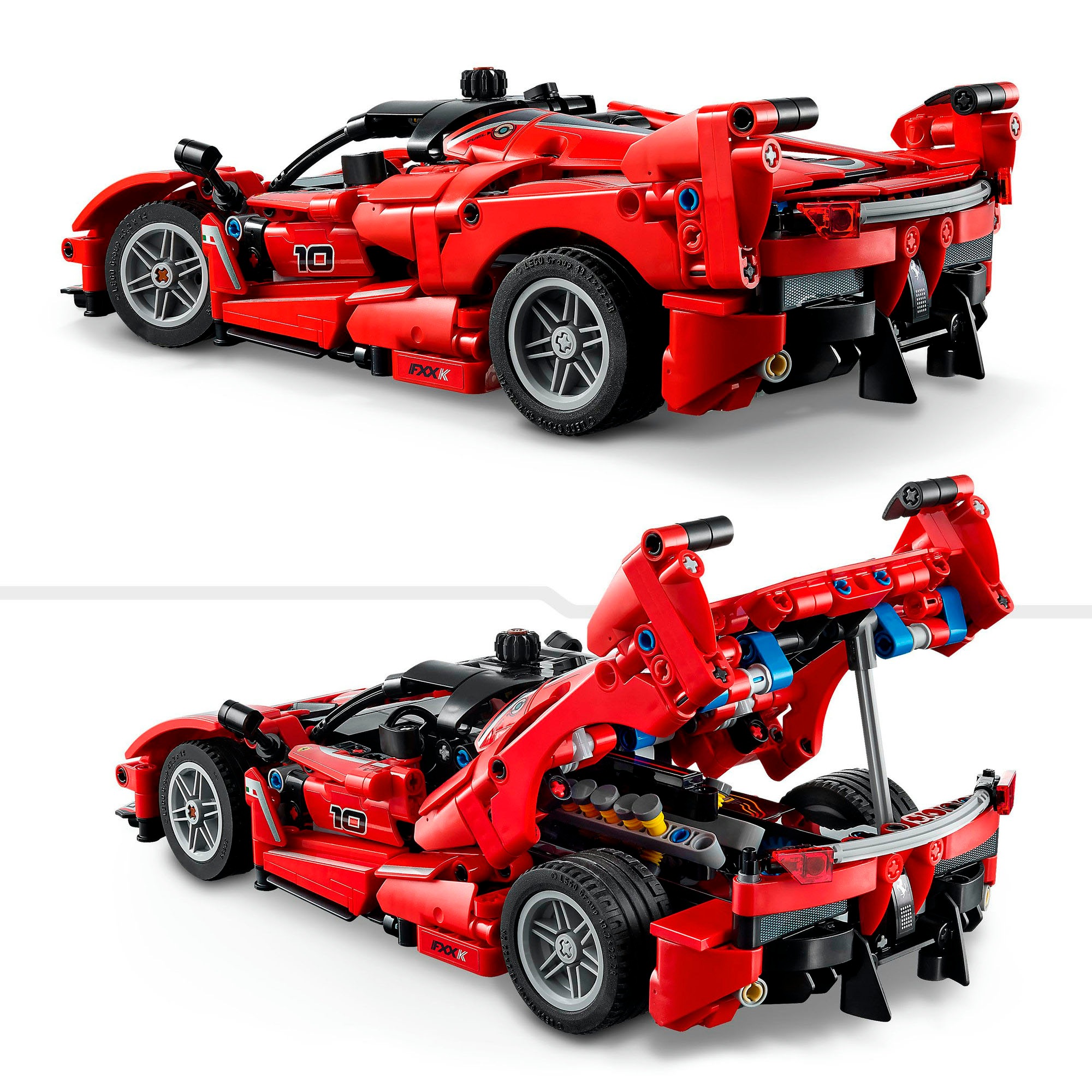 LEGO® Konstruktionsspielsteine »Ferrari FXX K (42212), LEGO Technic«, (897 St.), Made in Europe
