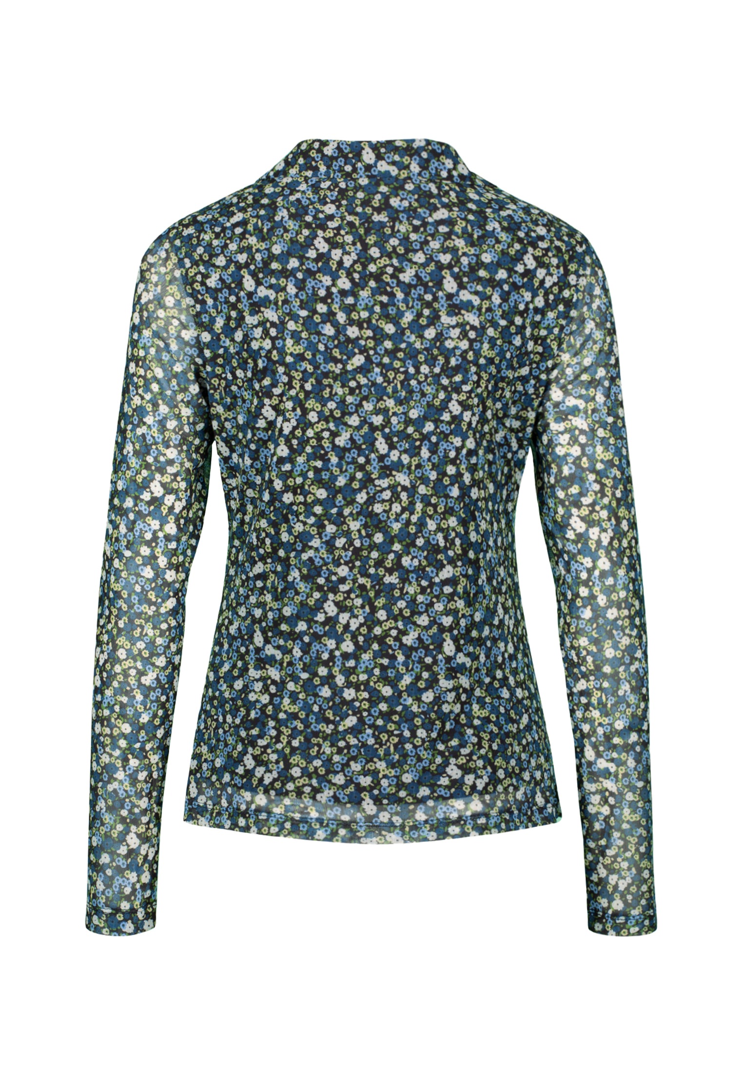 Zero Kurzarmshirt »zero Langarmshirt mit Knopfleiste«, (1 tlg.), Knopfleiste