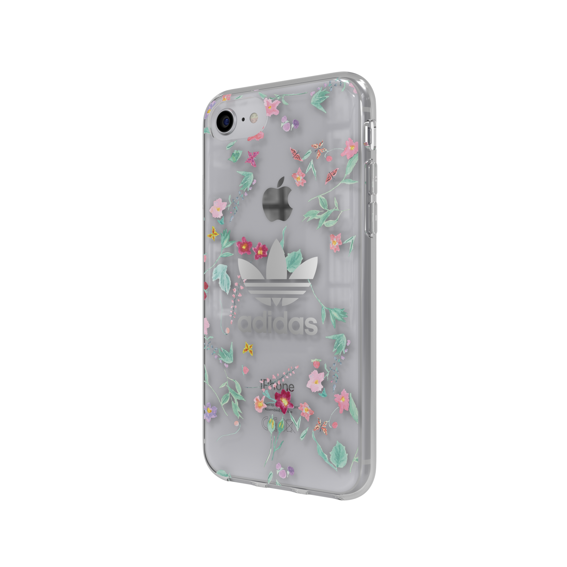 Backcover »adidas OR Clear Case AOP FW18«, IPHONE 6/6S/7/8/SE2020/SE2022