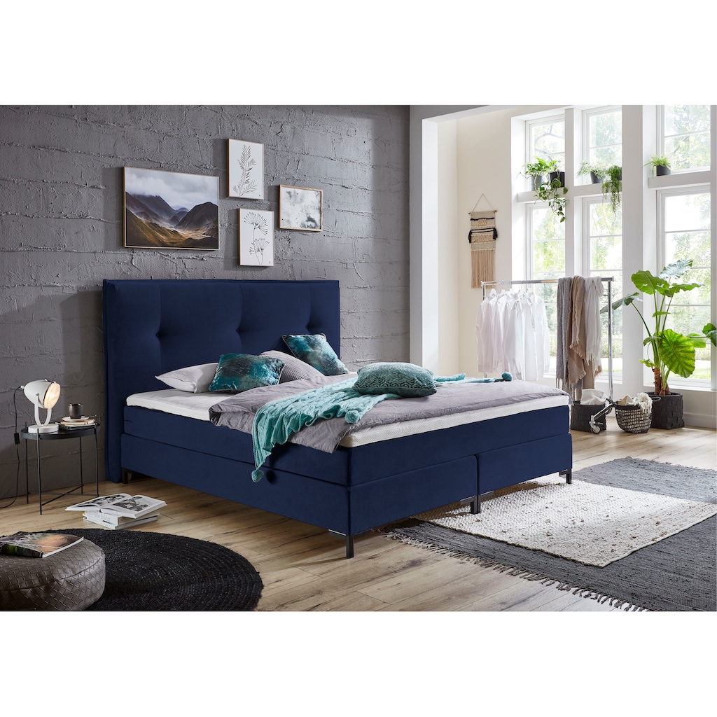 ATLANTIC home collection Boxspringbett »Romy«