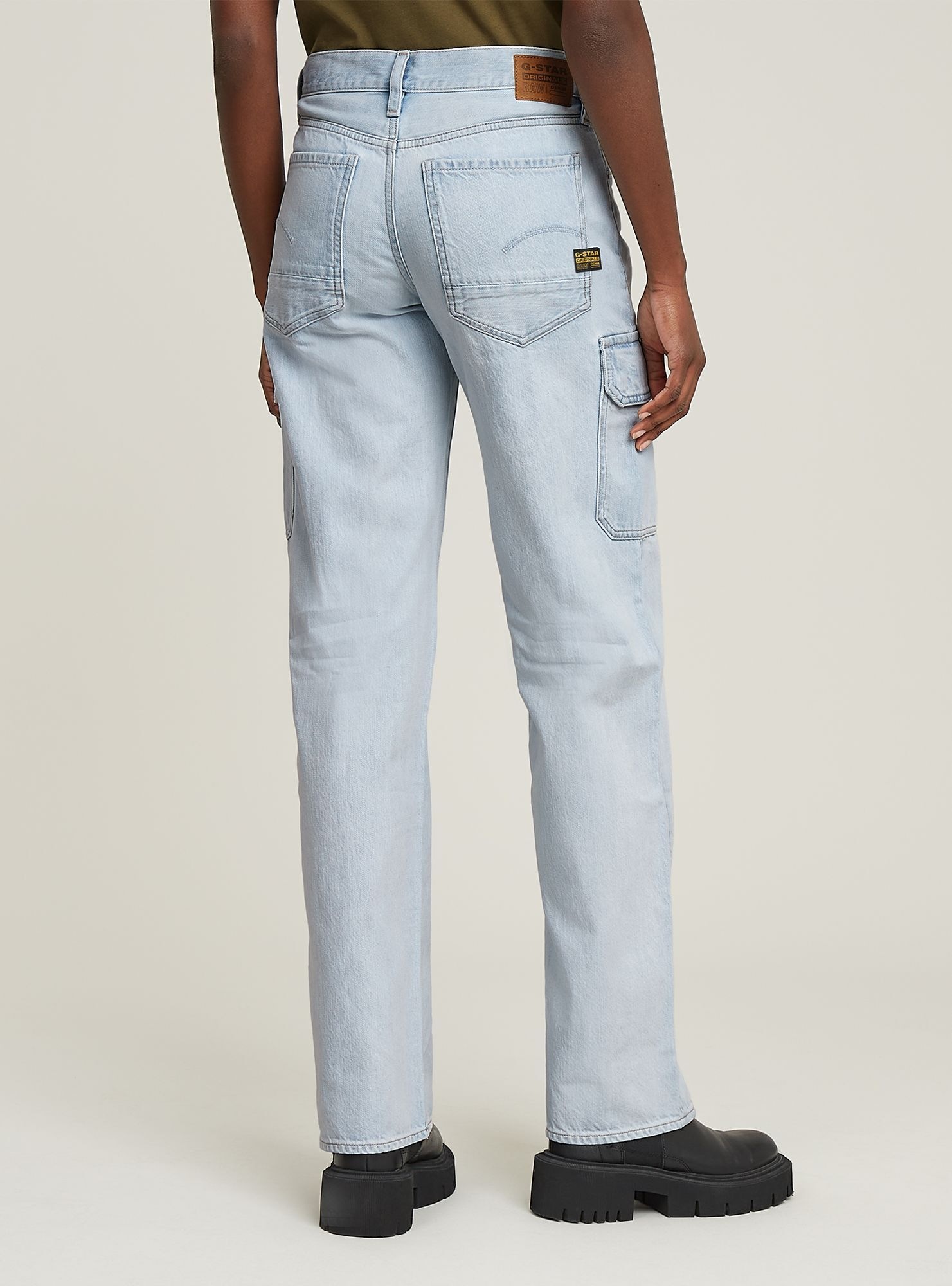 G-STAR 5-Pocket-Jeans "Judee Cargo Low Waist Loose Jeans" günstig online kaufen