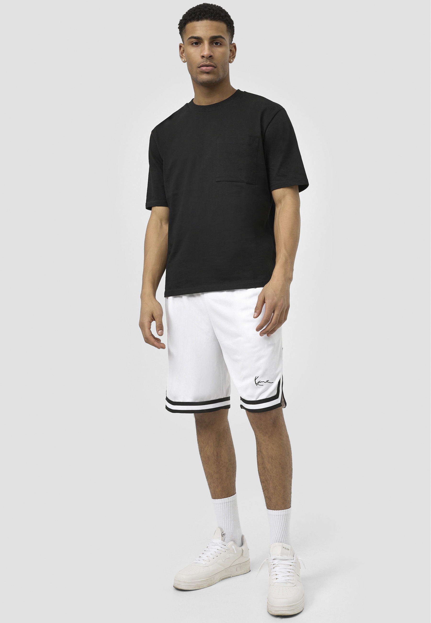 Karl Kani Stoffhose »Karl Kani Herren Signature Mesh Shorts«