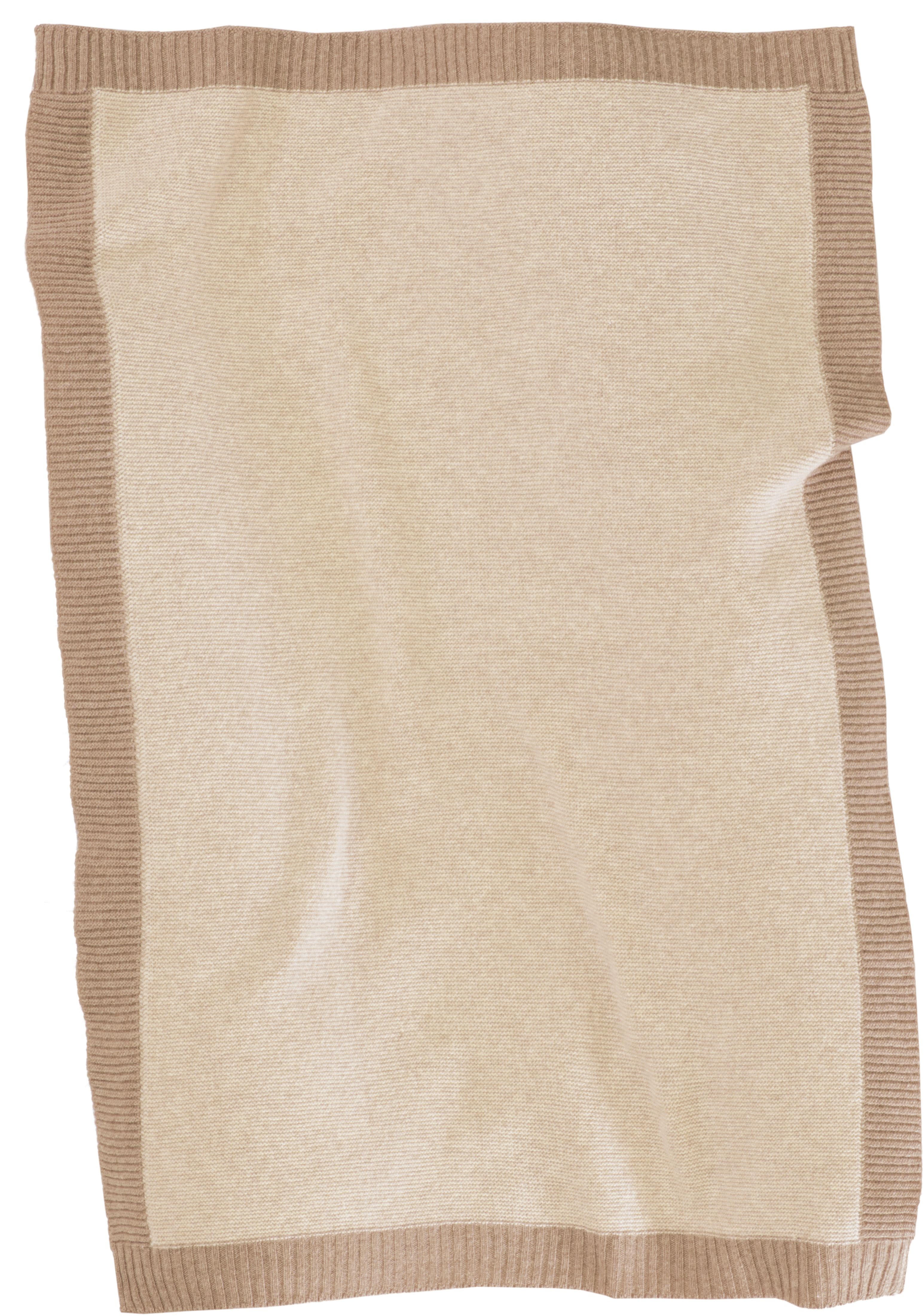 Thumbnail - Biederlack Babydecke "Babydecke Wool Knit" 75 x 100, mit kontrastfarbigem Patentrand