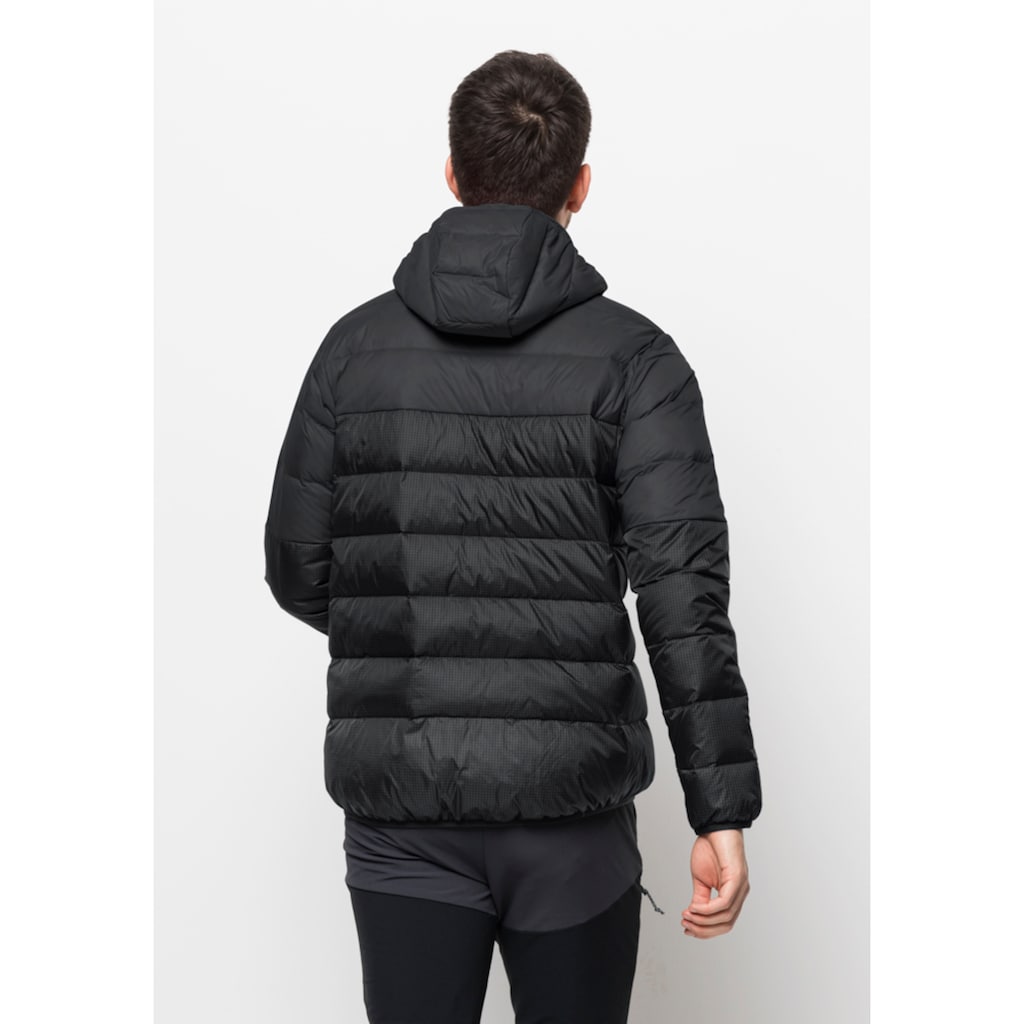 Jack Wolfskin Daunenjacke »DNA TUNDRA DOWN HOODY M«, mit Kapuze