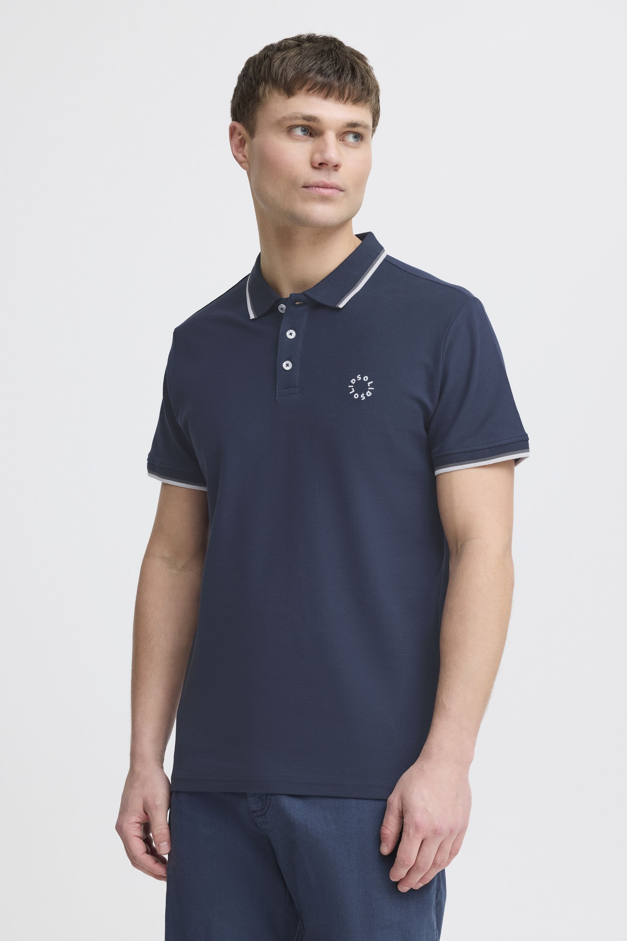 !Solid Poloshirt »Poloshirt SDHANGI«