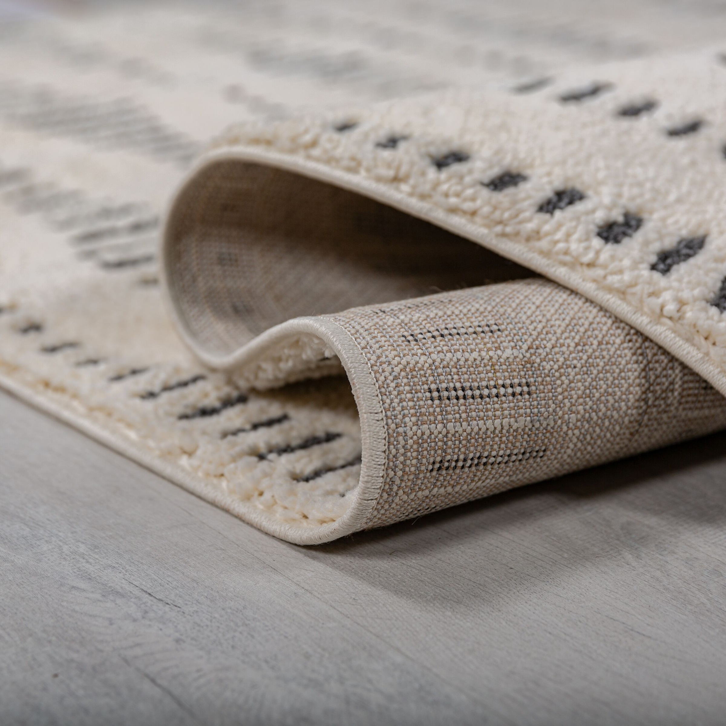 Thumbnail - FLAIR RUGS Teppich "Maple" rechteckig 20 mm Höhe aus recyceltem Material