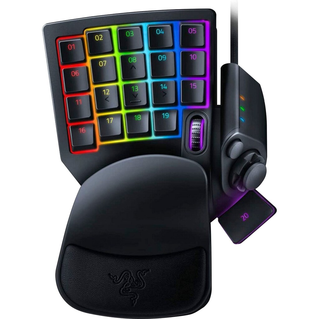 RAZER Gaming-Tastatur »Tartarus Pro«, (Funktionstasten-Profil-Speicher)